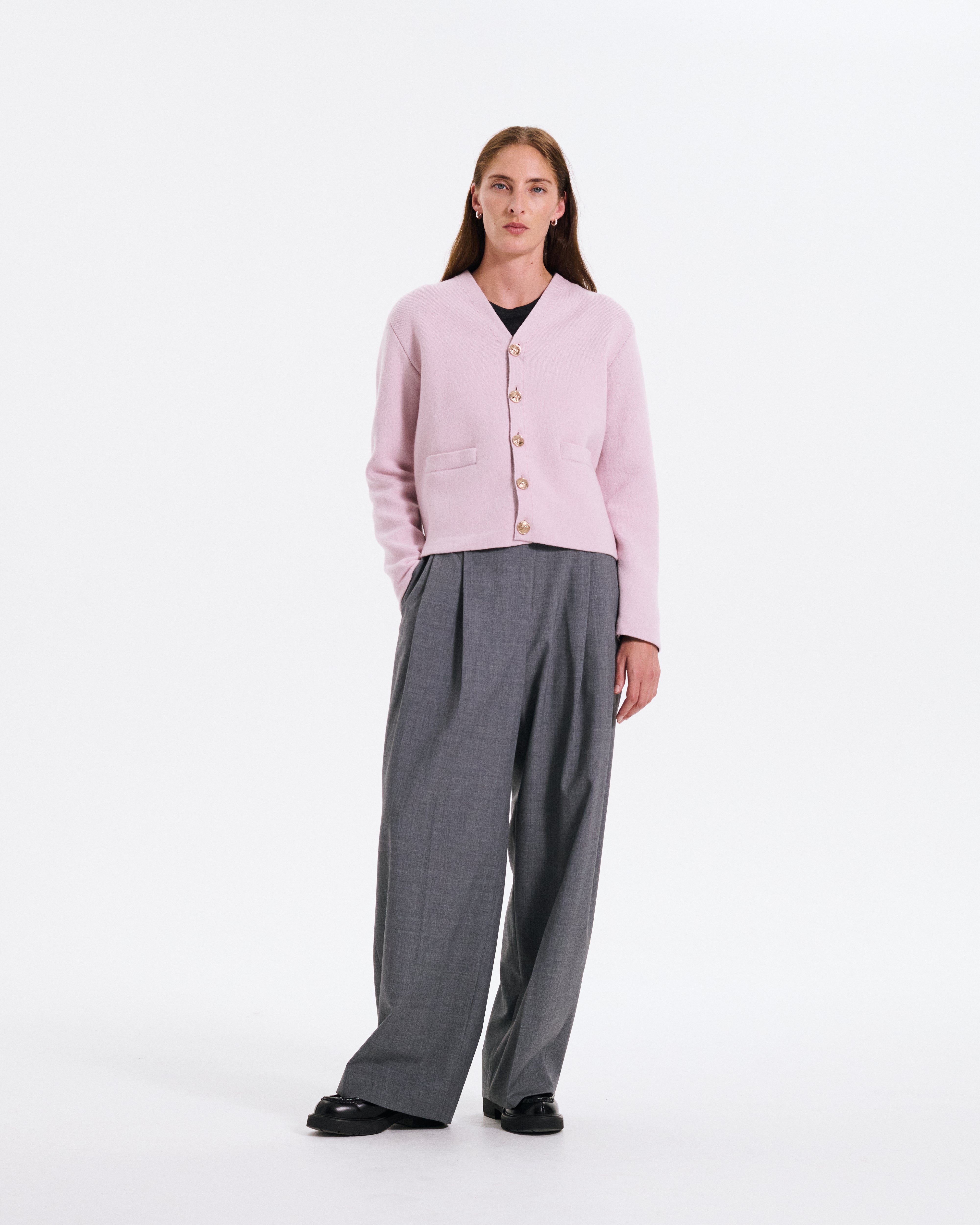 カシミヤウールカーディガン – Mackintosh