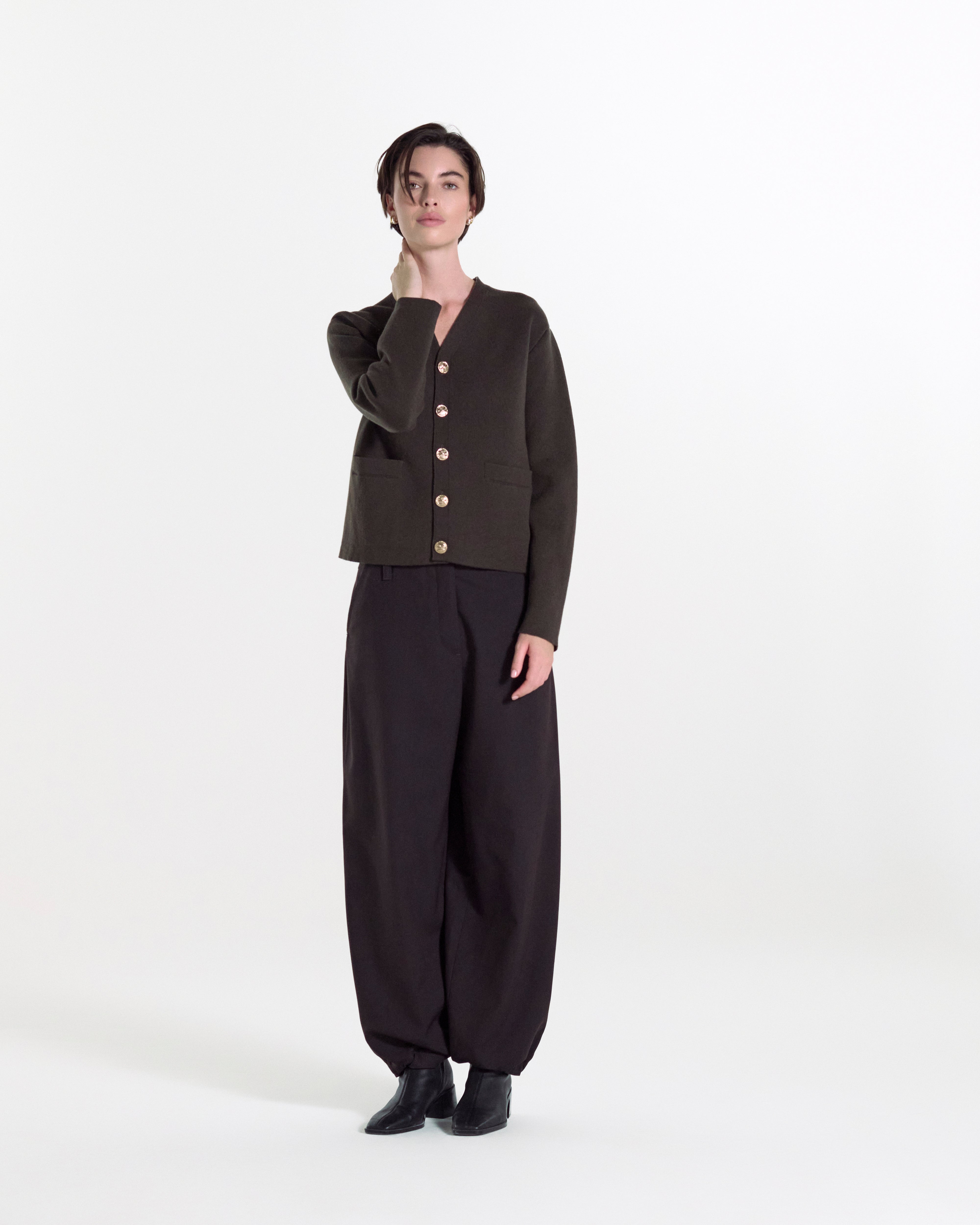 Cashmere & Wool Cardigan