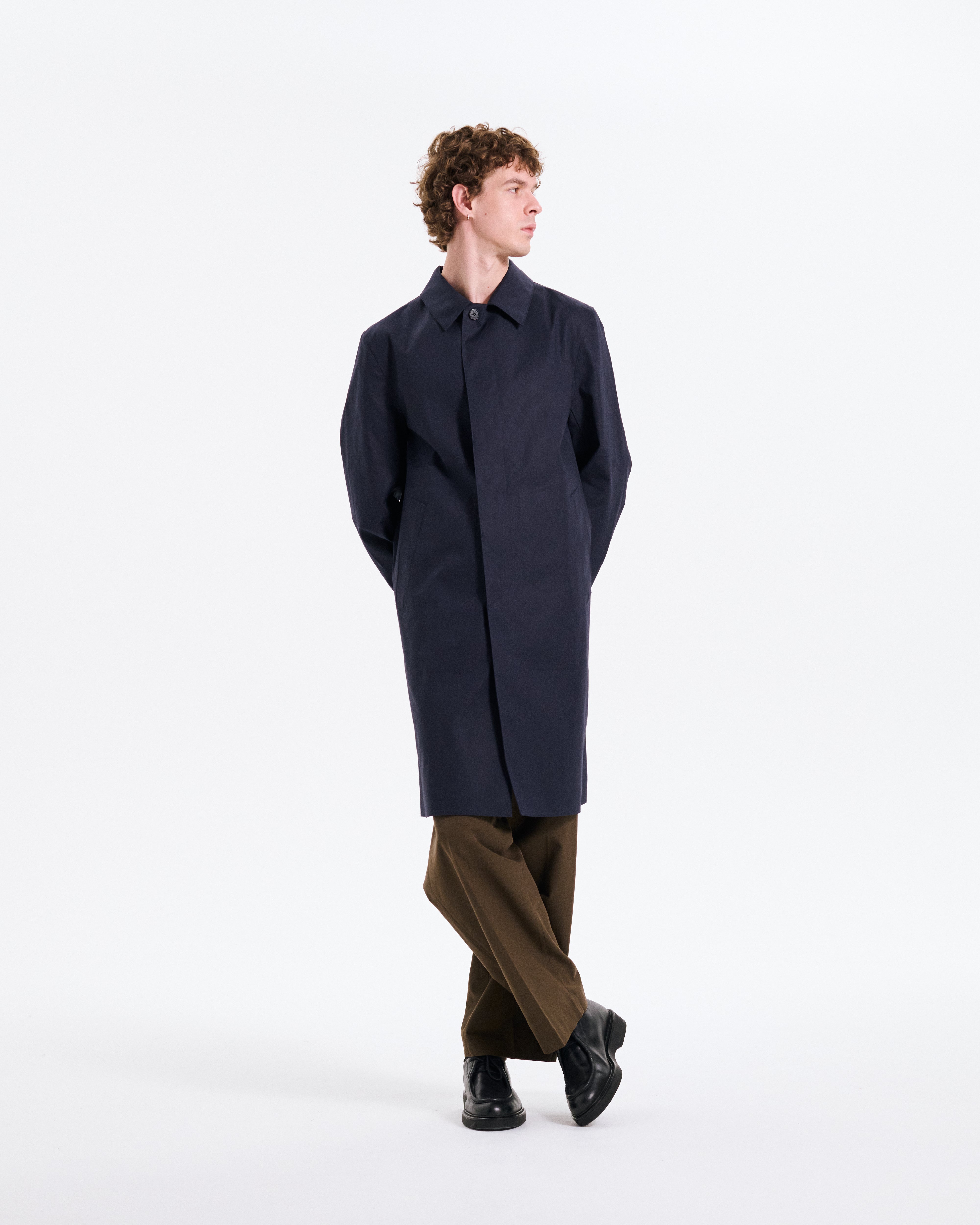 【特別値下げ】マッキントッシュ ダンケルド レインテック ネイビー 40 Mens Dunkeld Raintec 3/4 Length Coat – Mackintosh