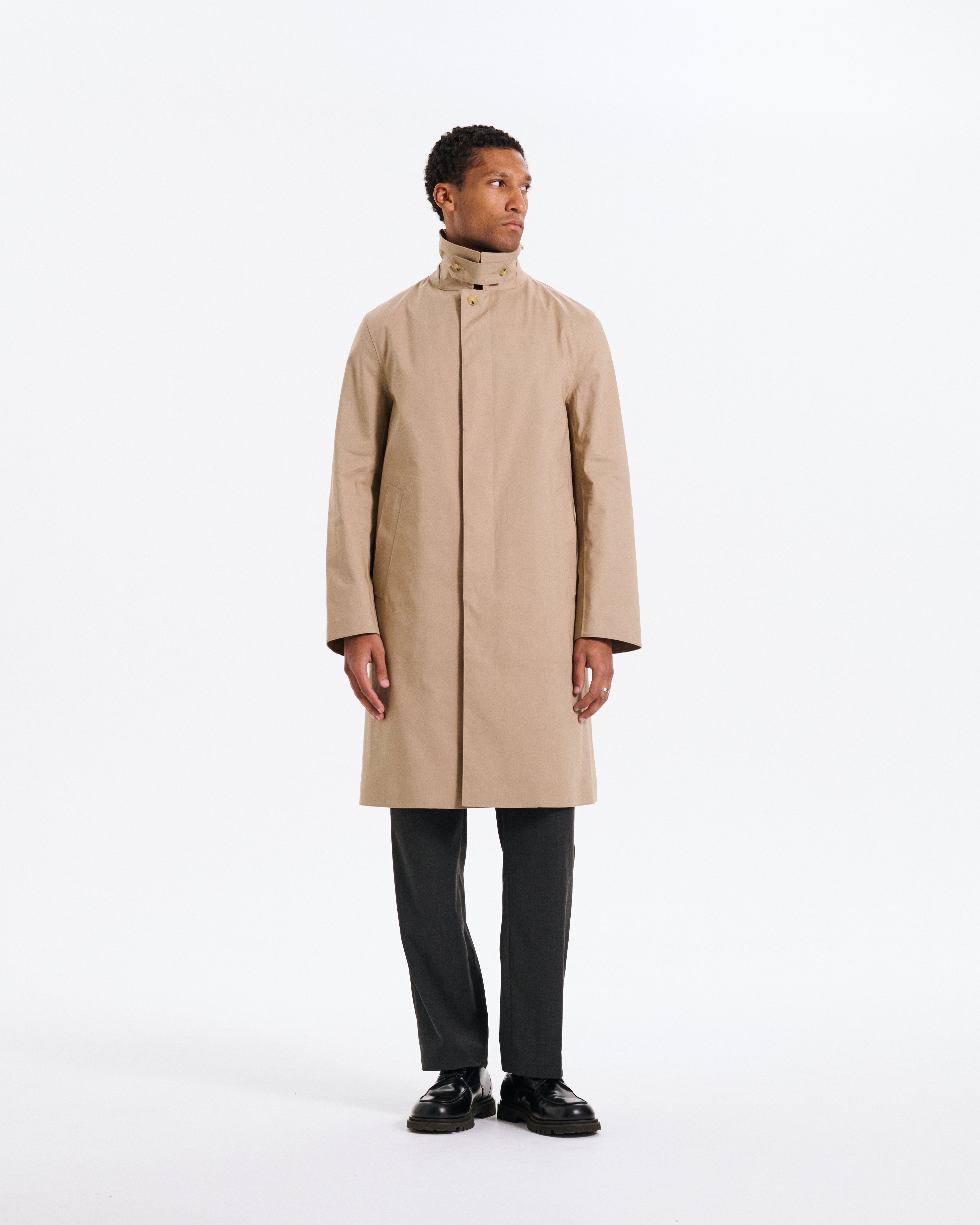Dunkeld Raintec 3/4 Length Coat Fawn Detachable Wool Liner