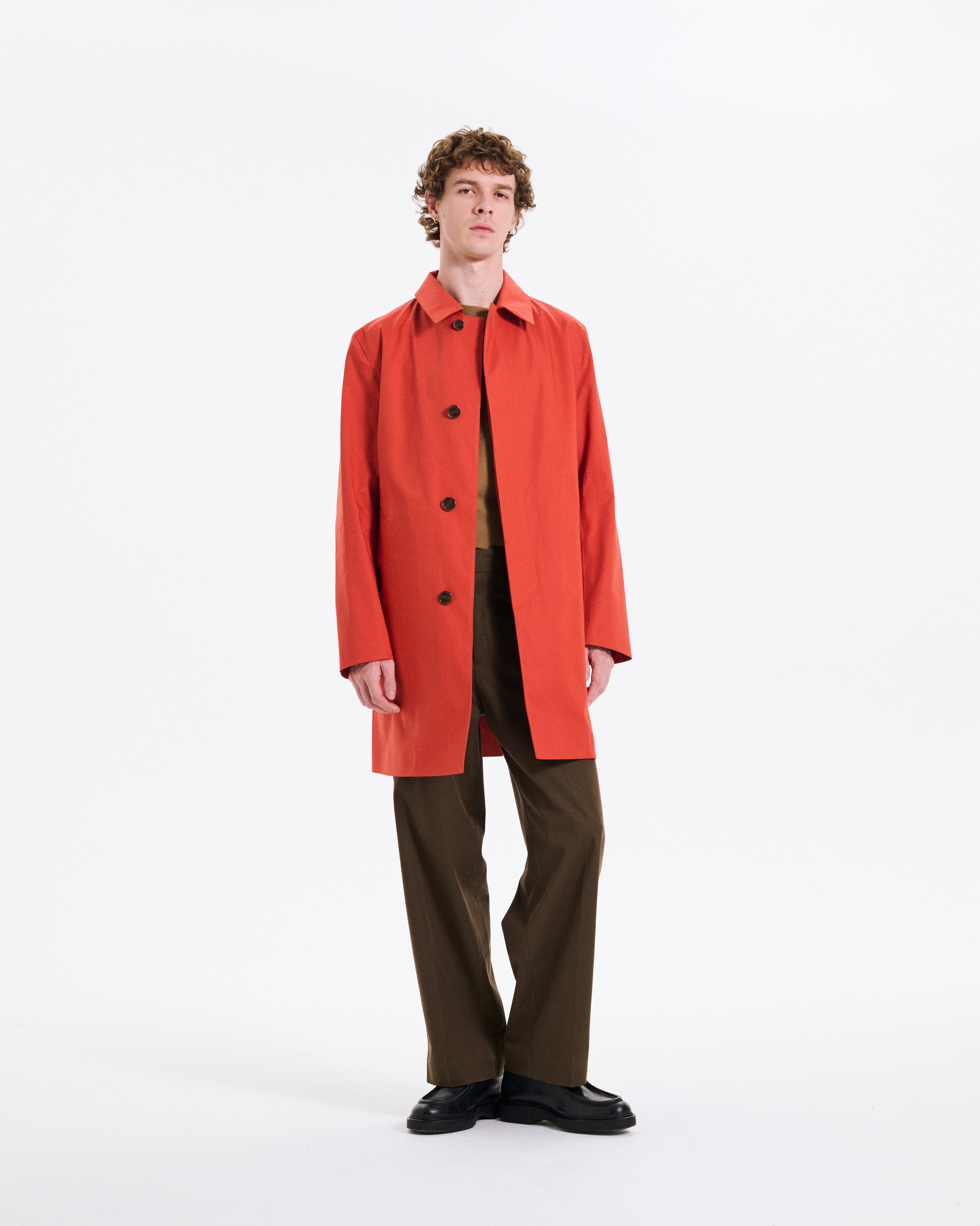 Dunoon Rubberised Mid Length Coat