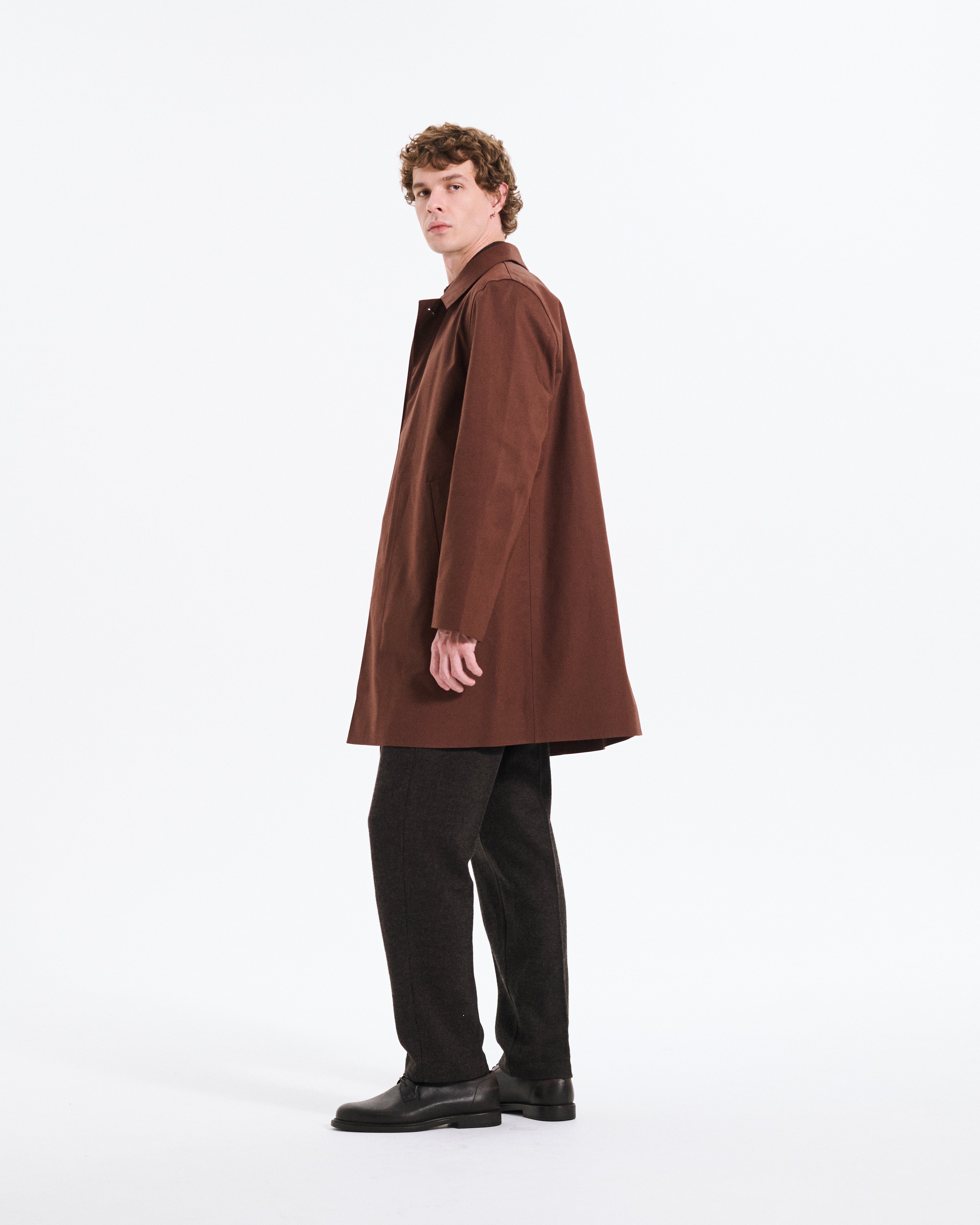 Dunoon Rubberised Mid Length Coat