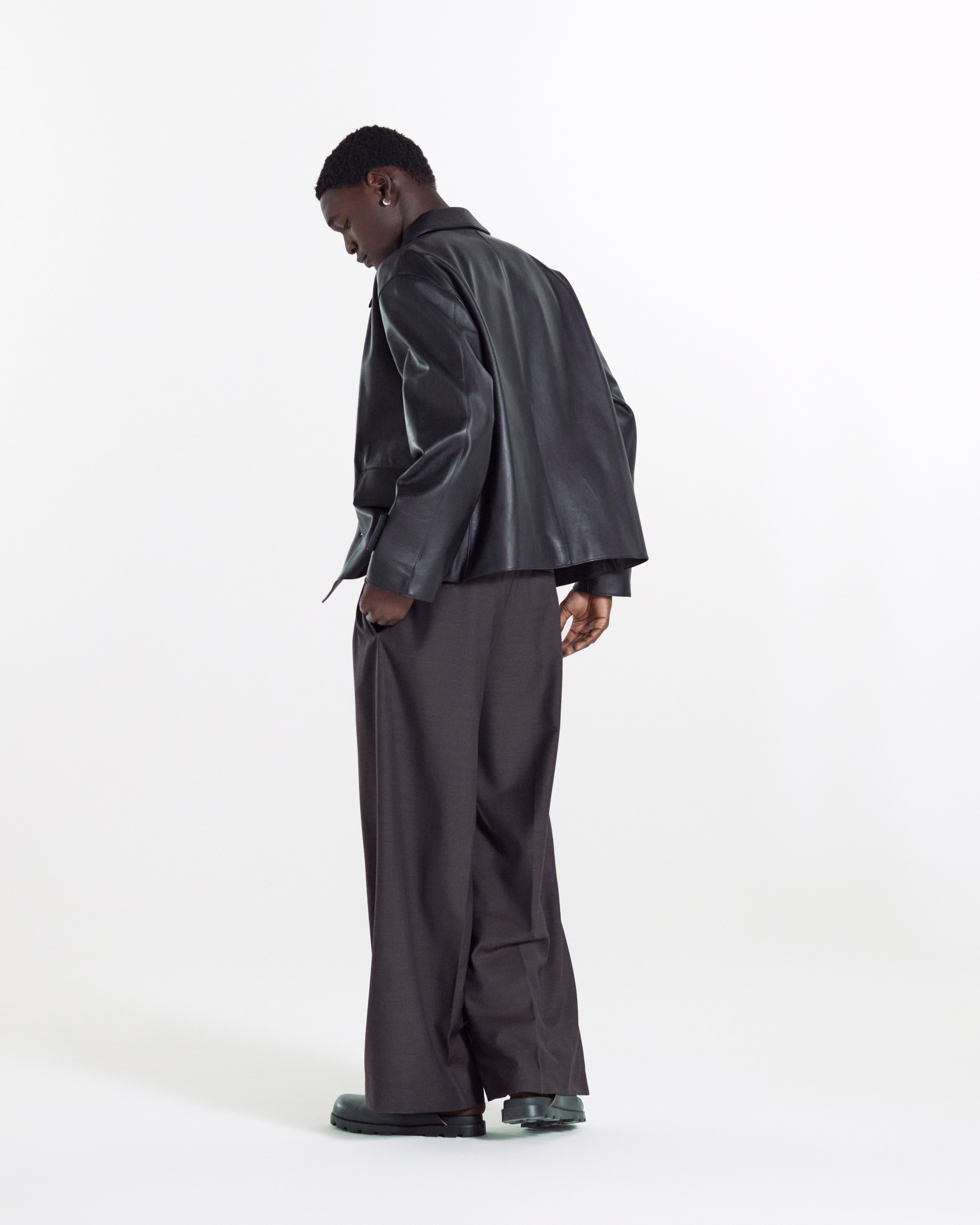 Humbie Slim Leather Jacket