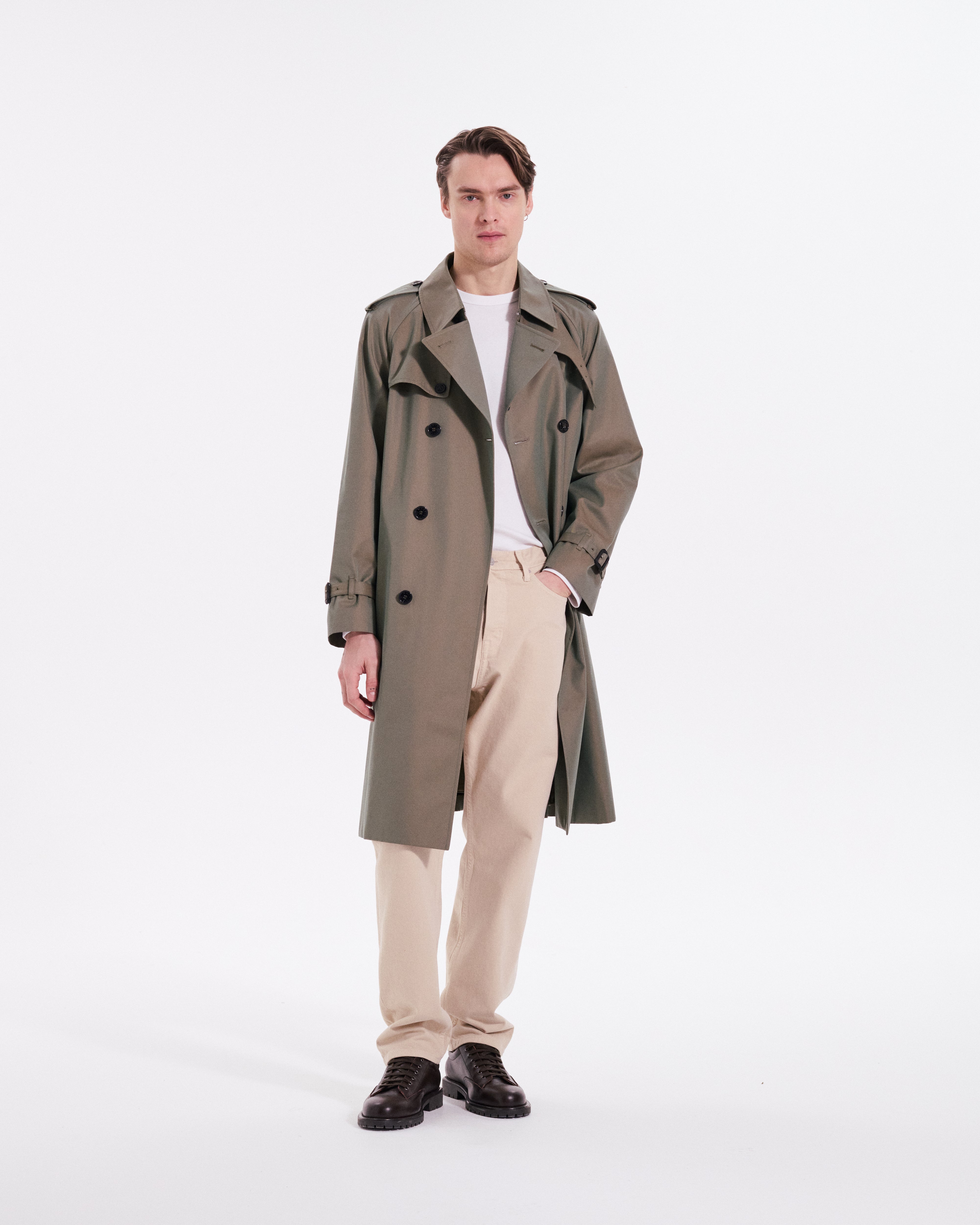 Blanefield Gabardine Double Breasted Trench Coat