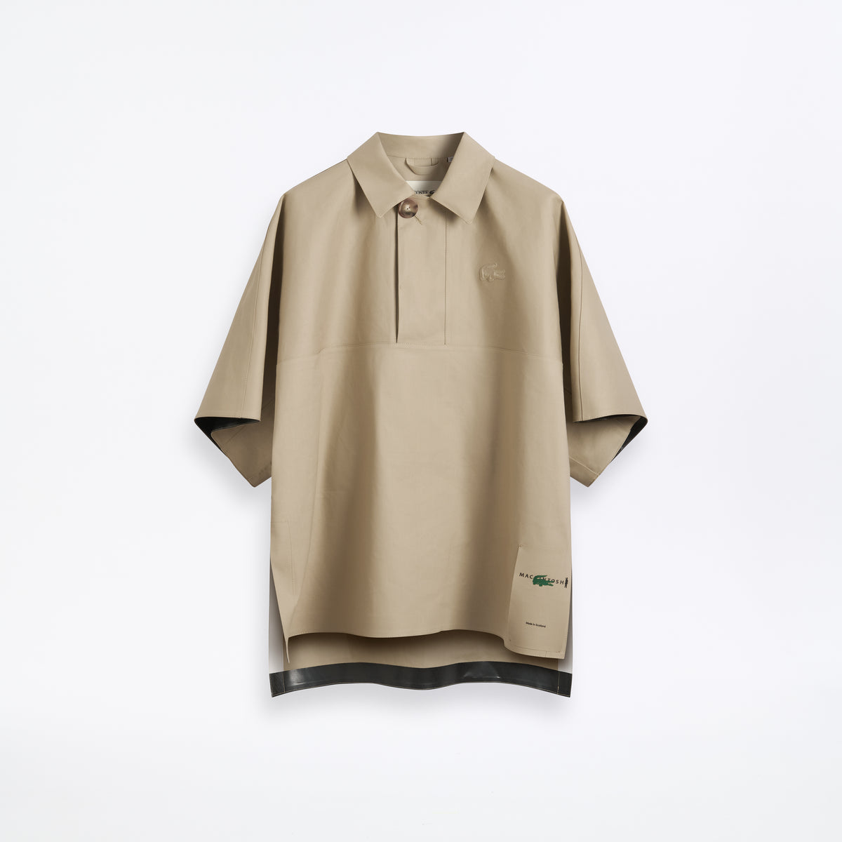 Oversized Waterproof Polo Shirt