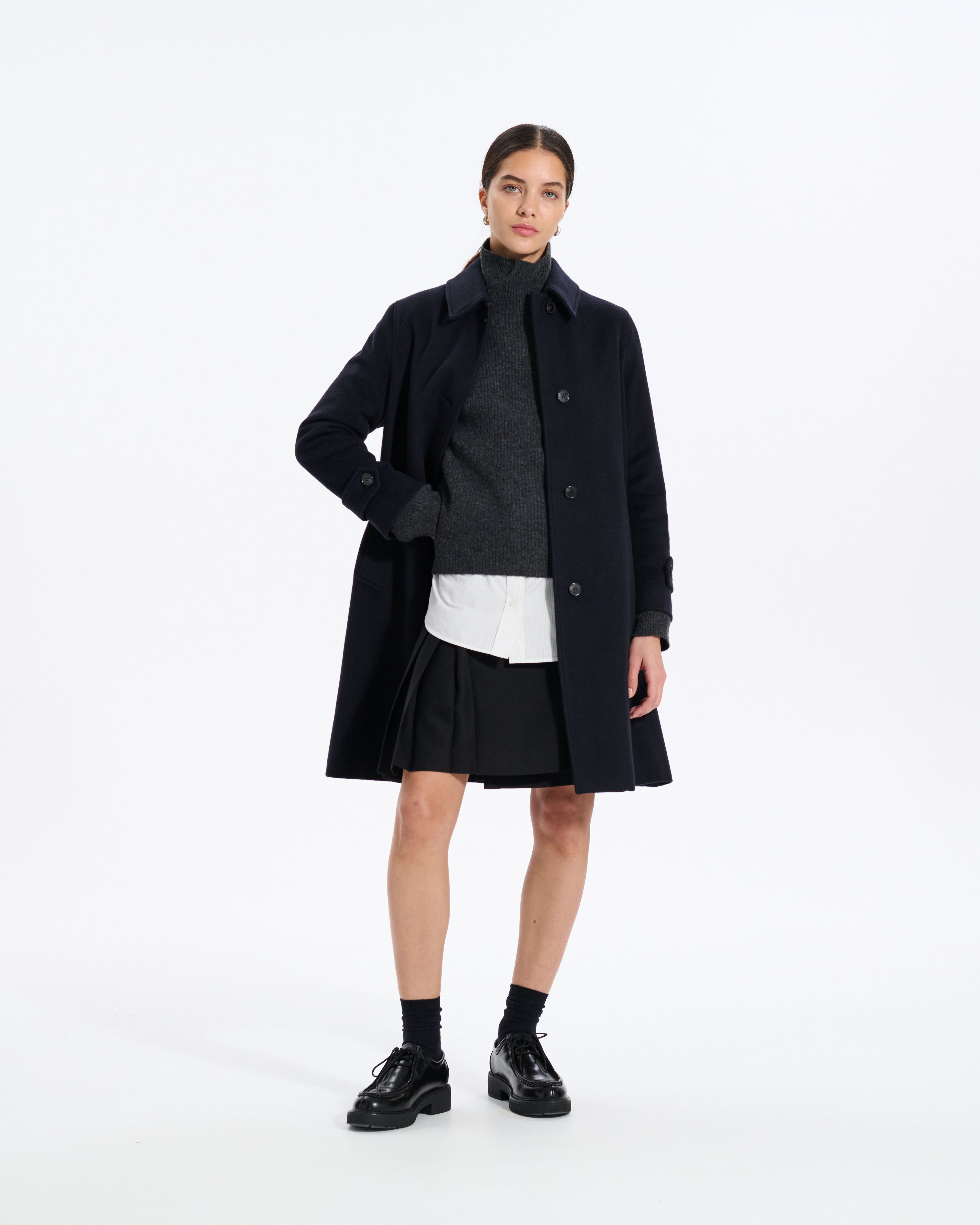 Banton Wool Cashmere Blend Coat