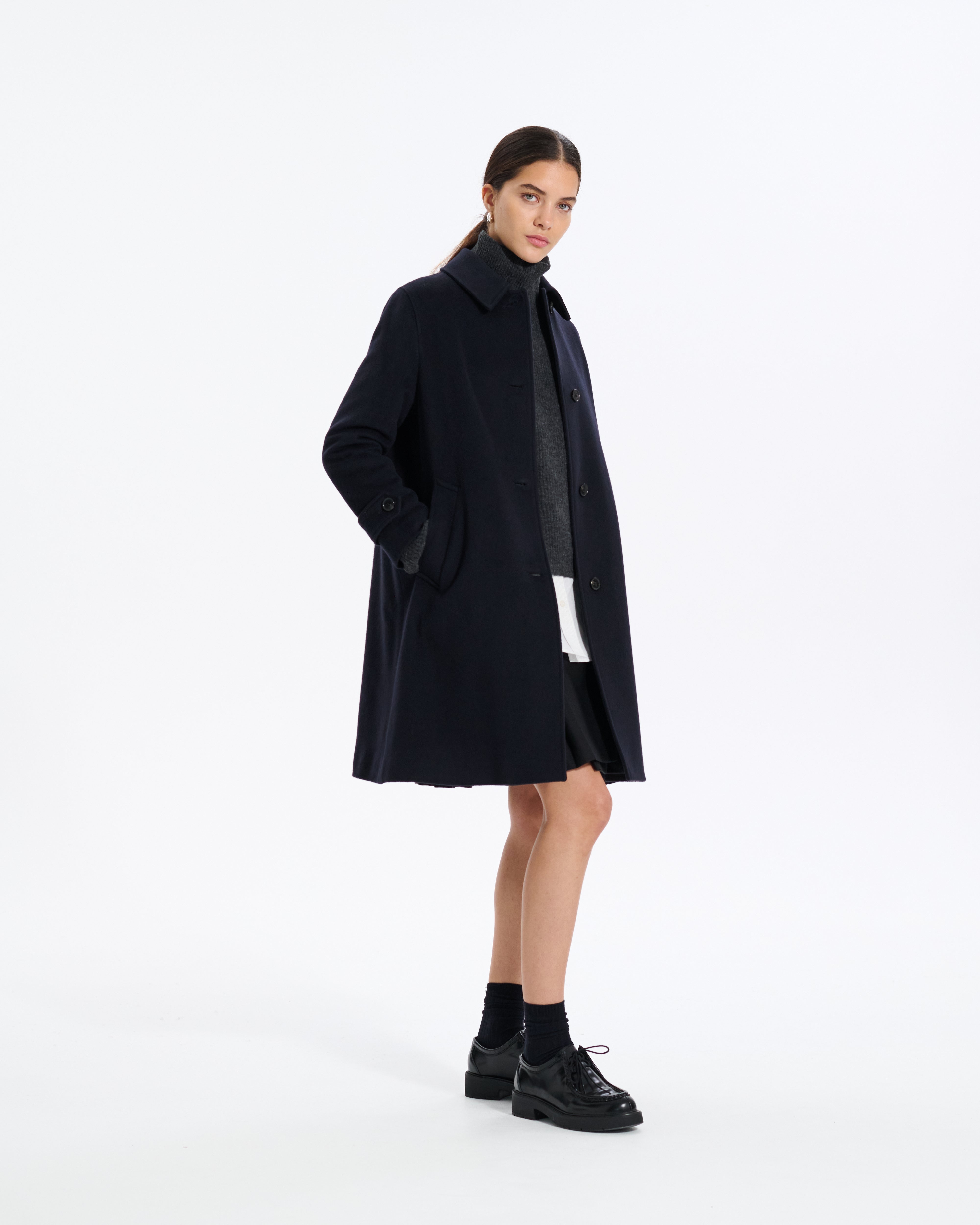 Banton Wool Cashmere Blend Coat
