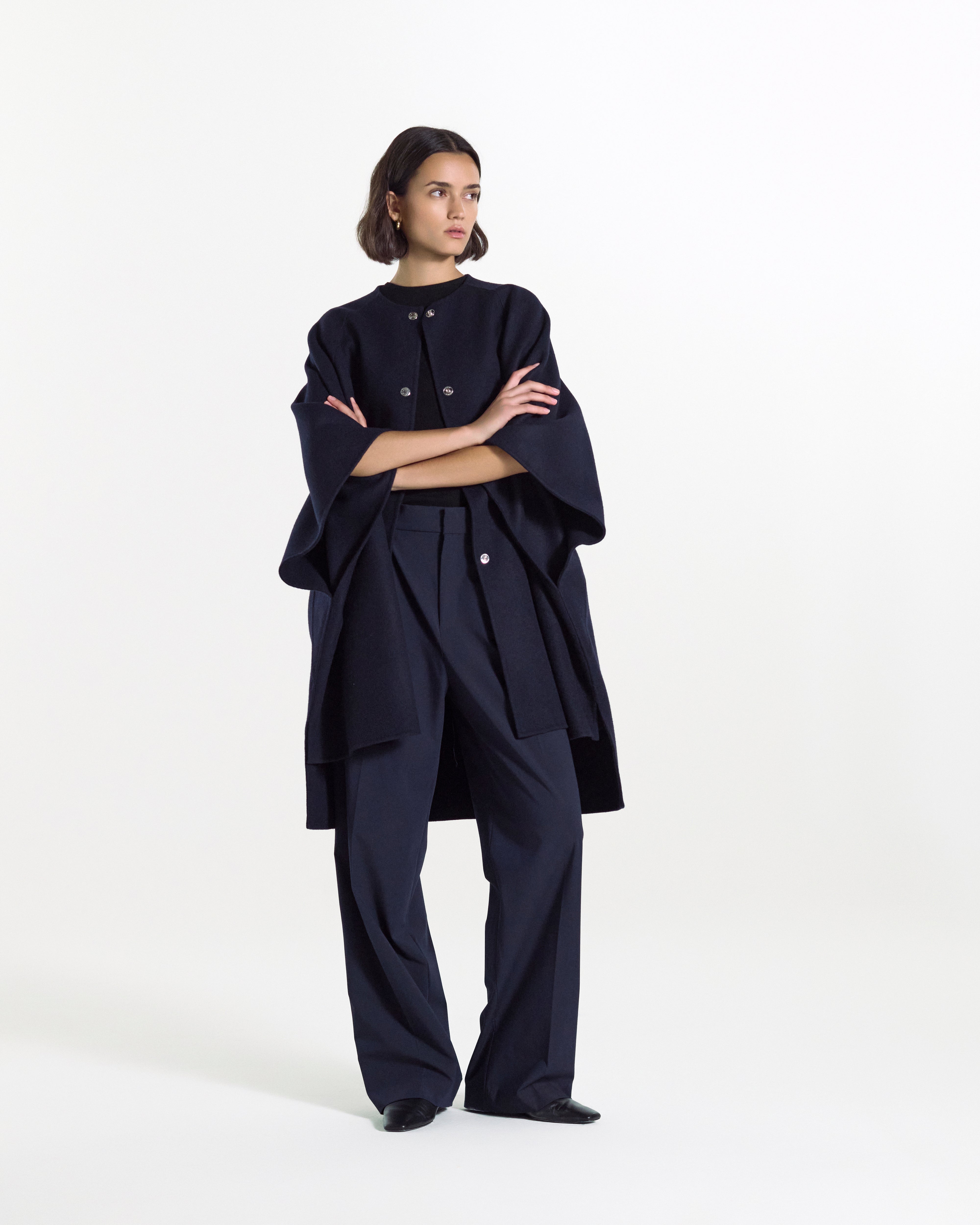 Sanquhar Wool Cape