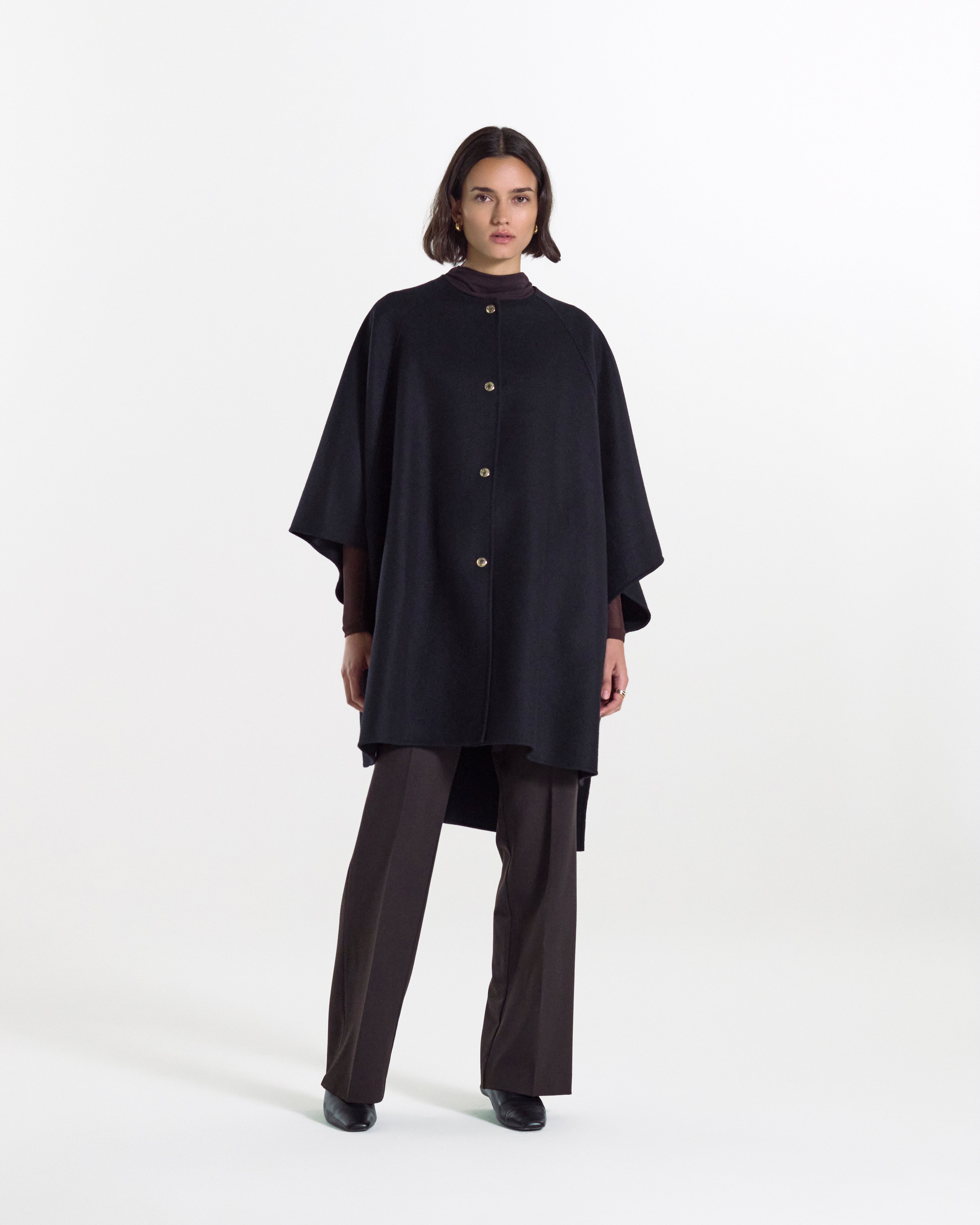 Sanquhar Wool Cape