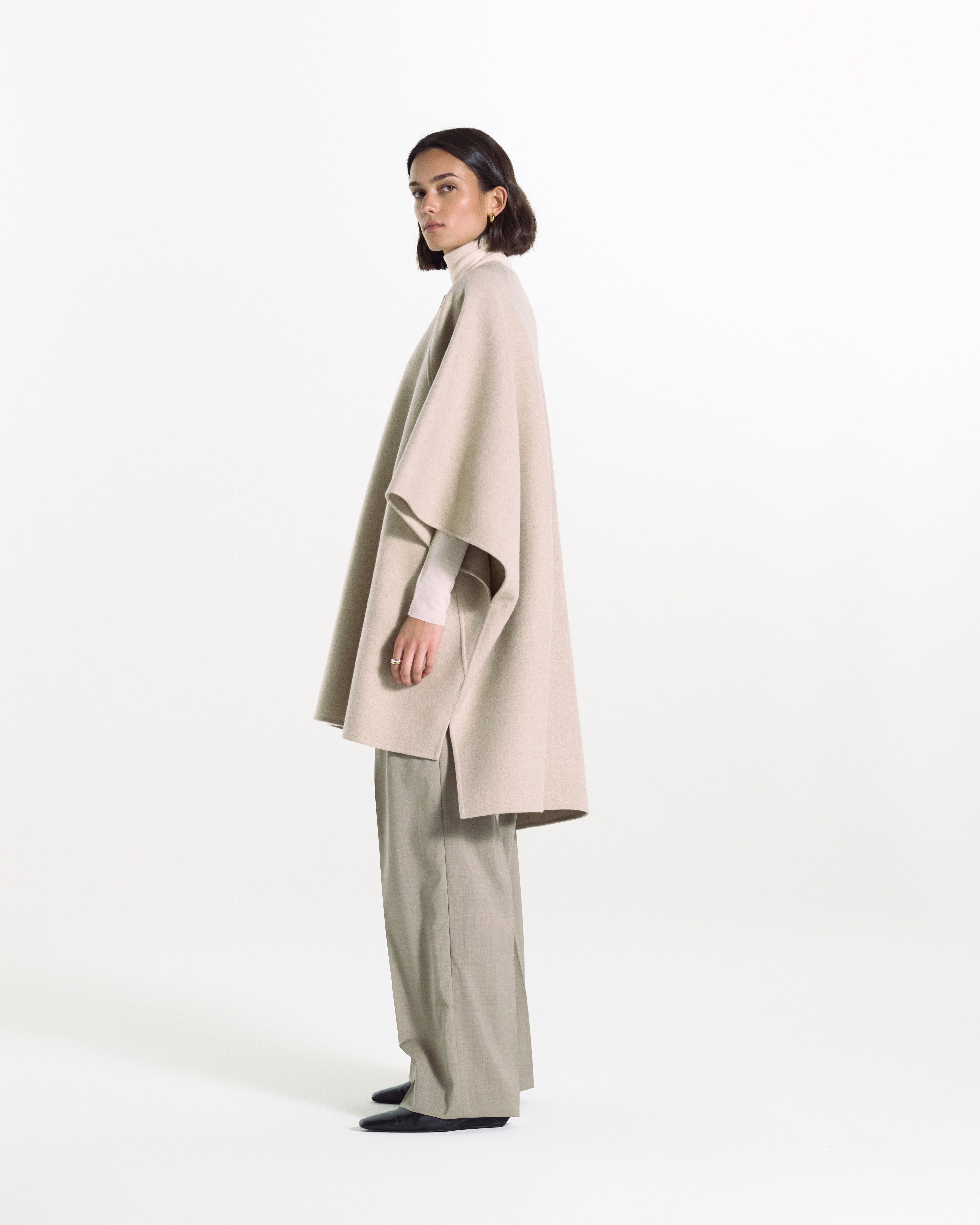 Sanquhar Wool Cape