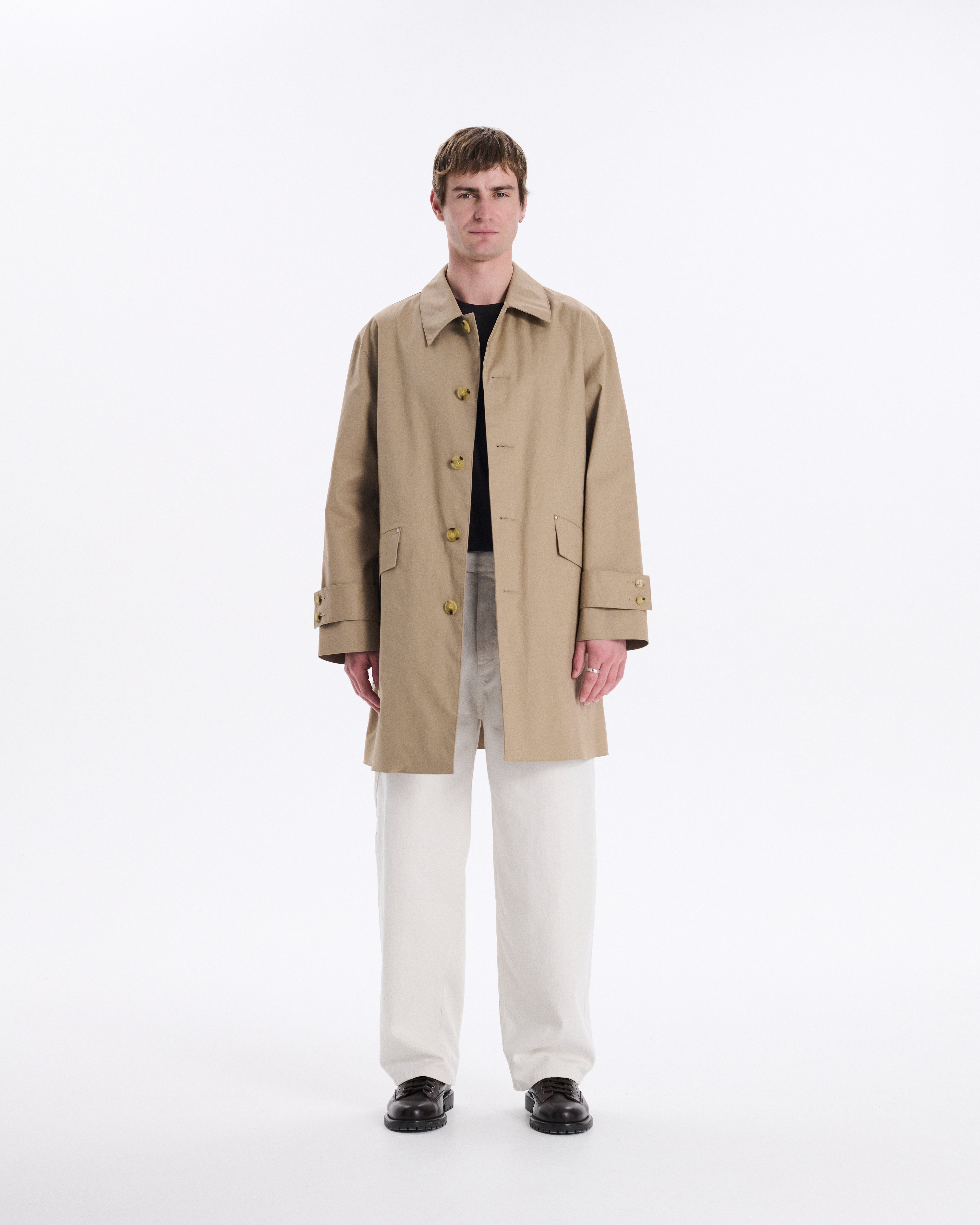Humbie Slim Raintec® Mid Length Coat CL Fawn