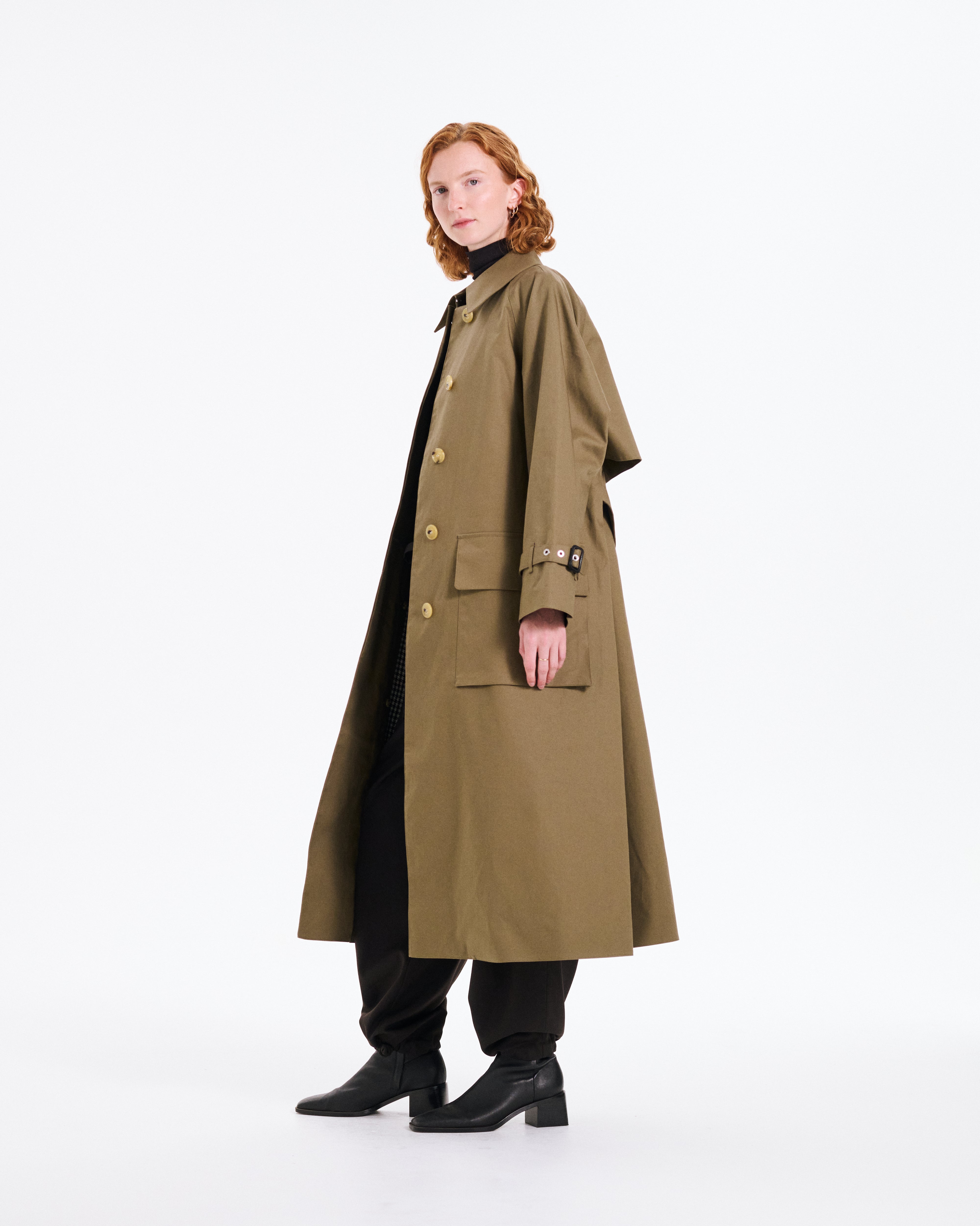 Kelvin Raintec Single Breasted Trench Coat