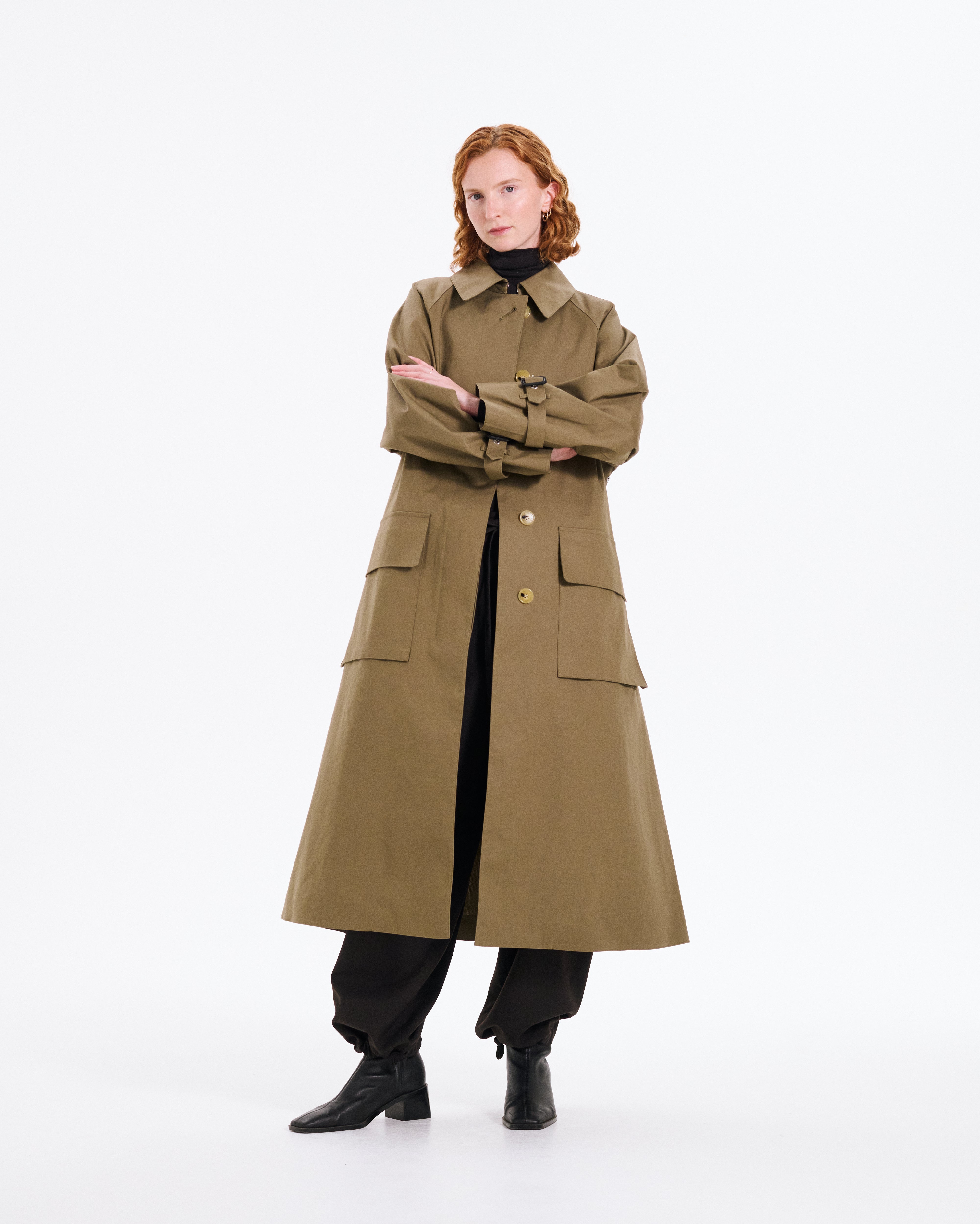 Kelvin Raintec Single Breasted Trench Coat