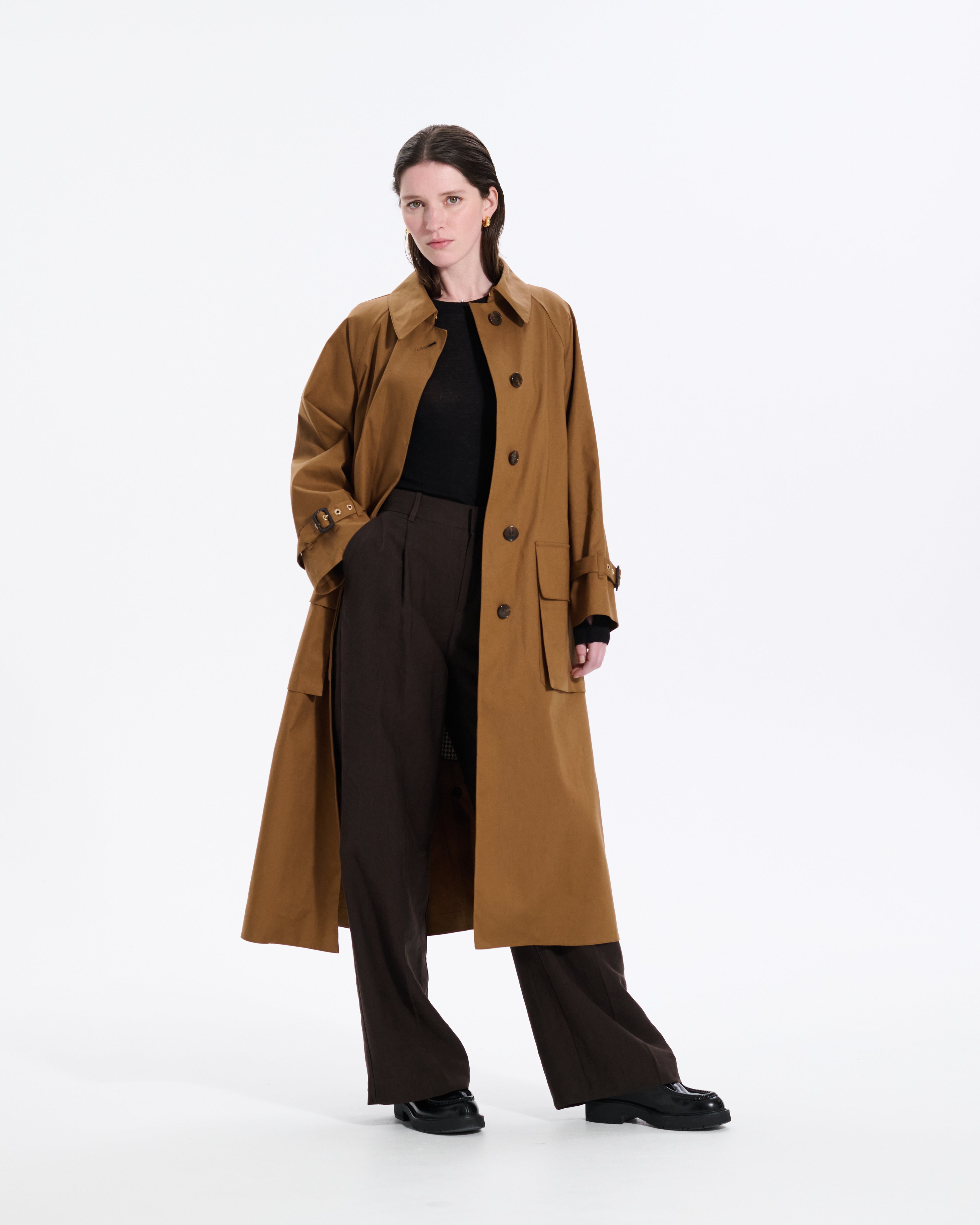 Kelvin Raintec Single Breasted Trench Coat