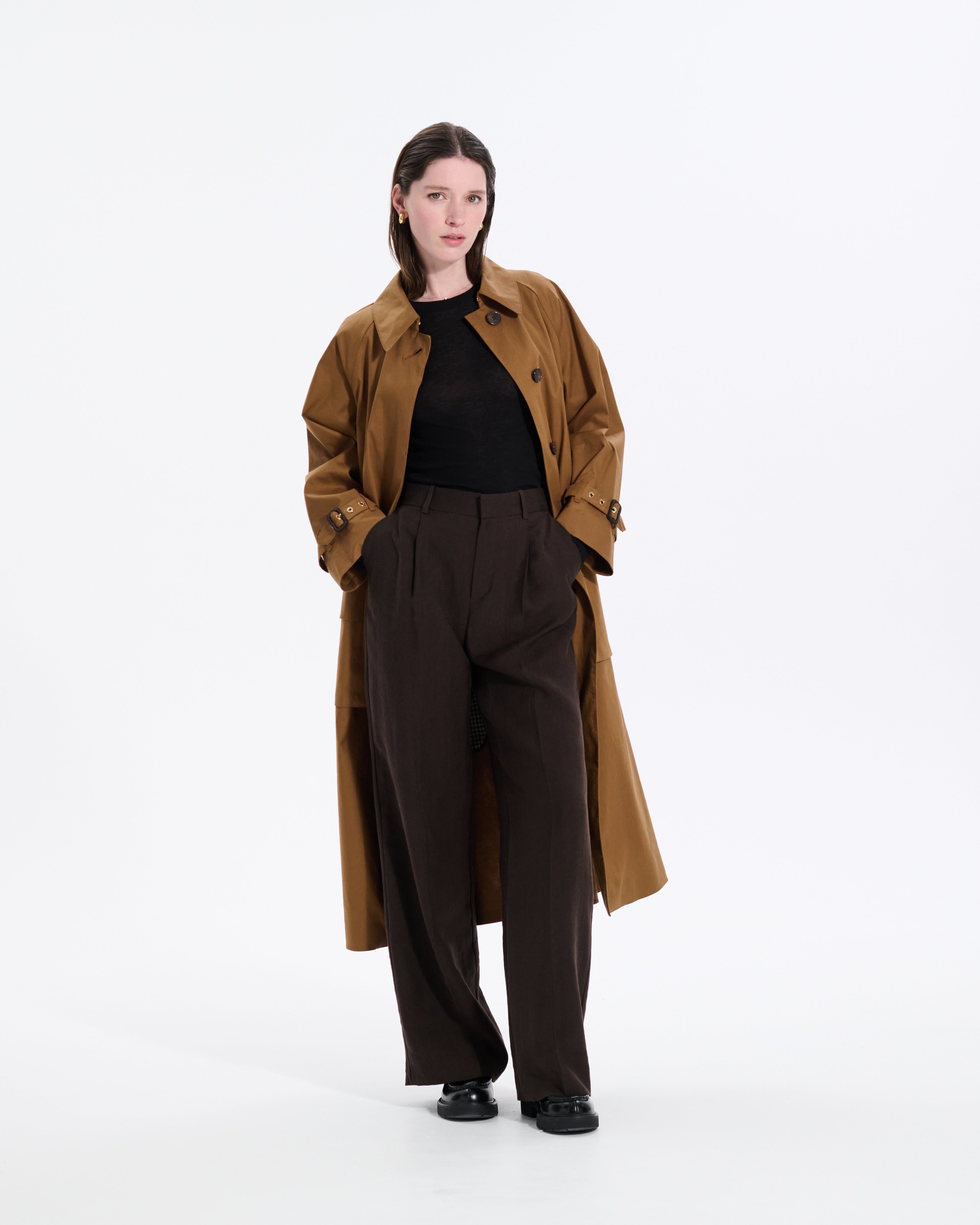 Kelvin Raintec Single Breasted Trench Coat
