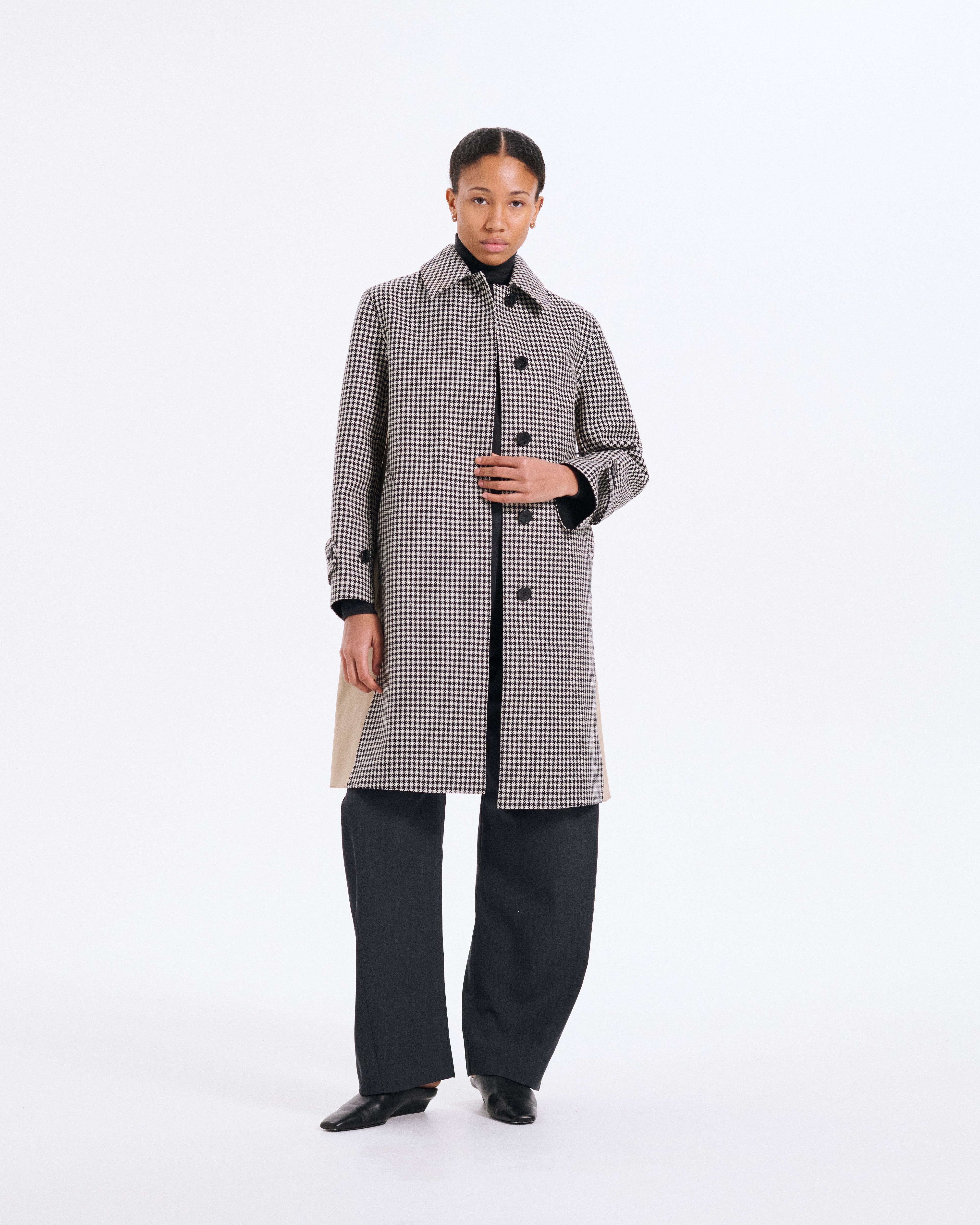Banton Colour Block Raintec Coat
