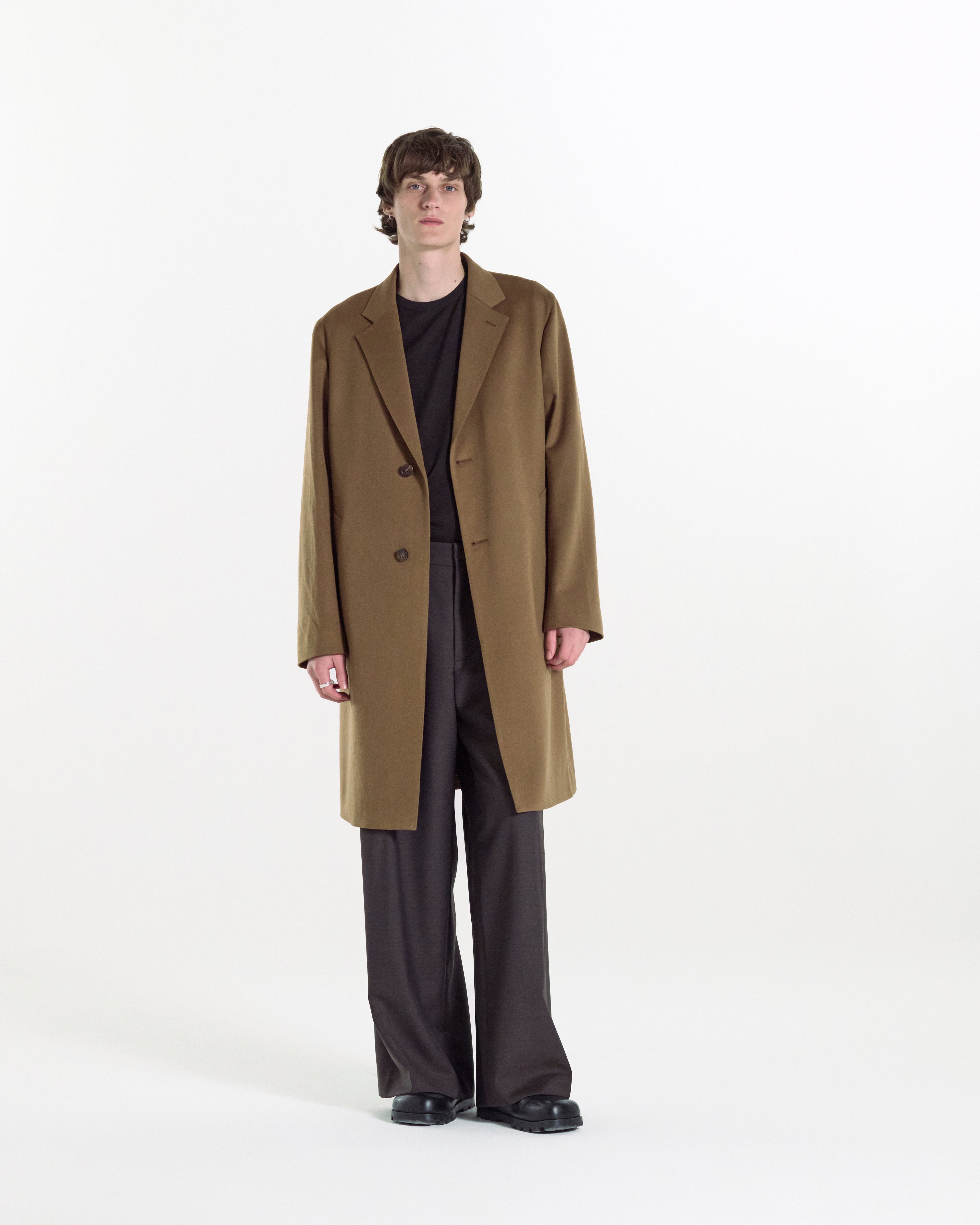 Stanley Loro Piana Rain System Wool Coat