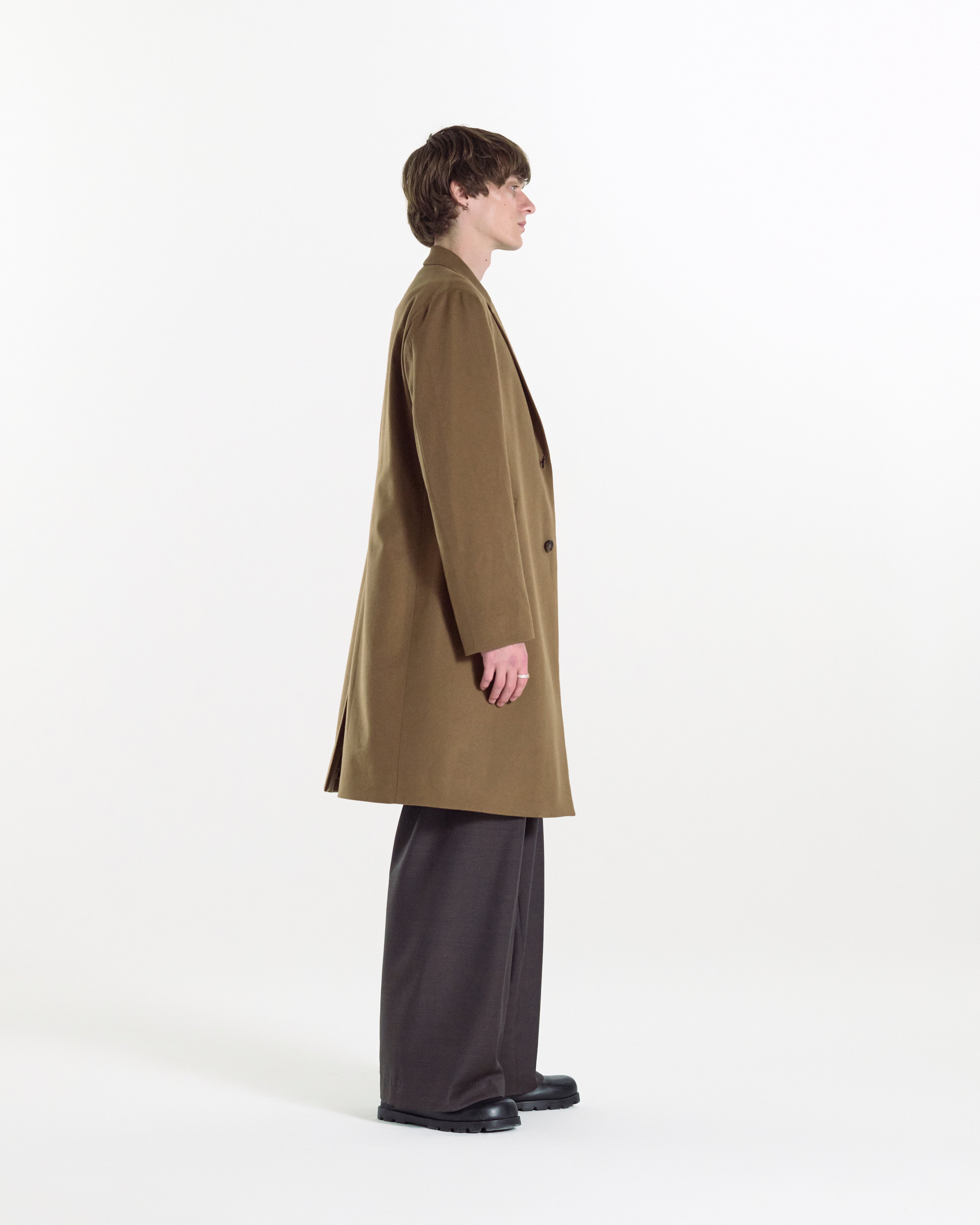 Stanley Loro Piana Rain System Wool Coat
