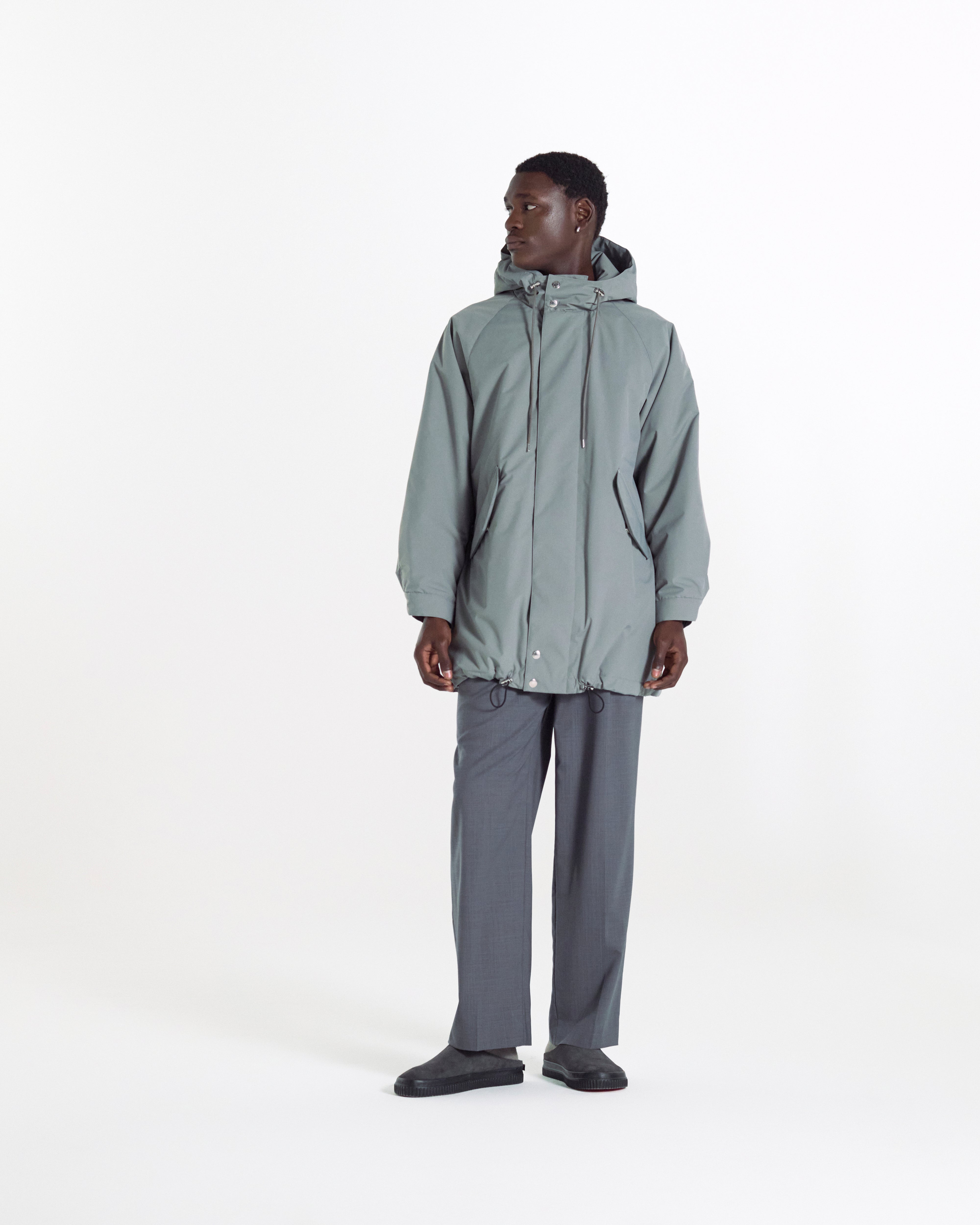 Raintec Skye Thindown Parka Slate