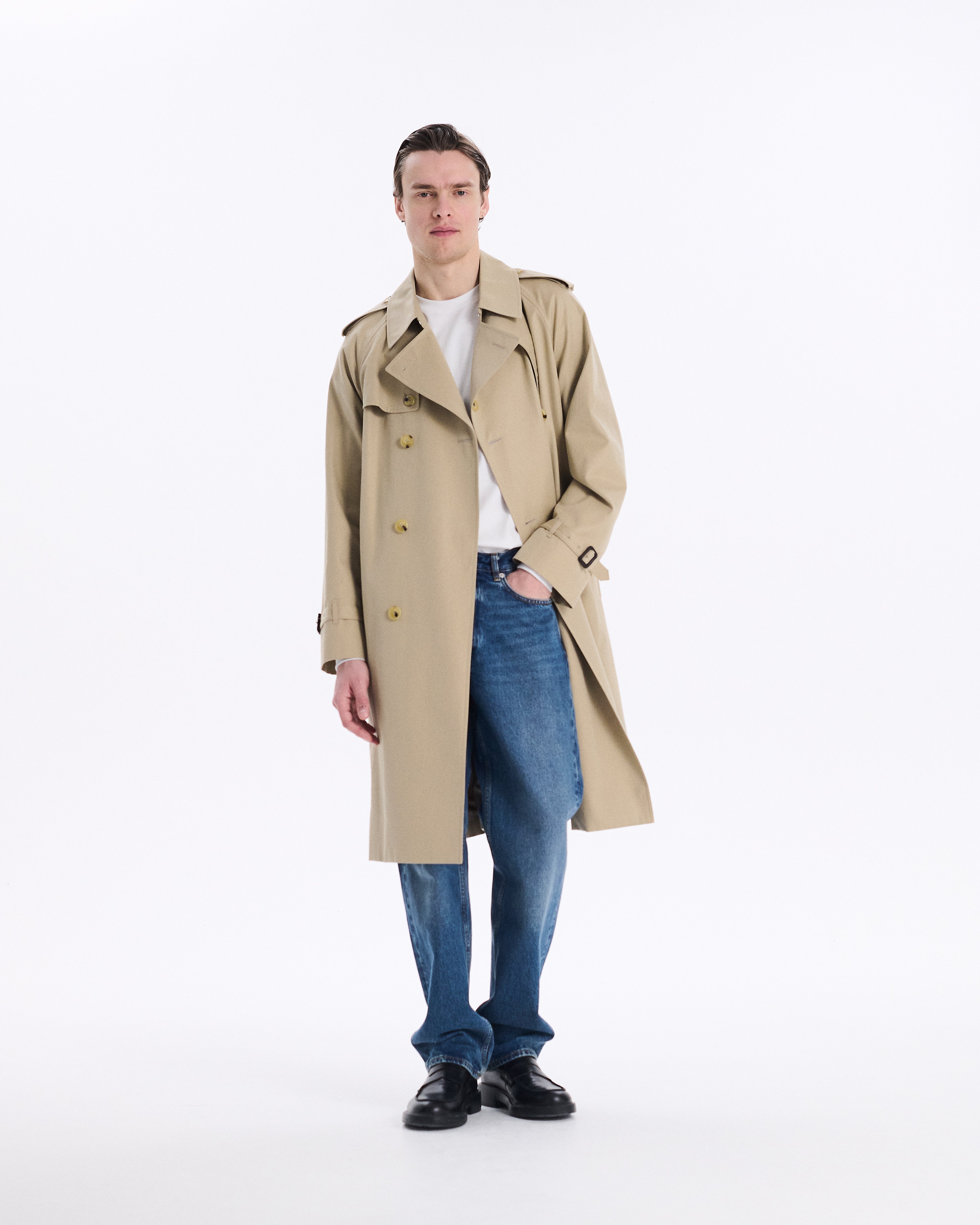Blanefield Gabardine Double Breasted Trench Coat