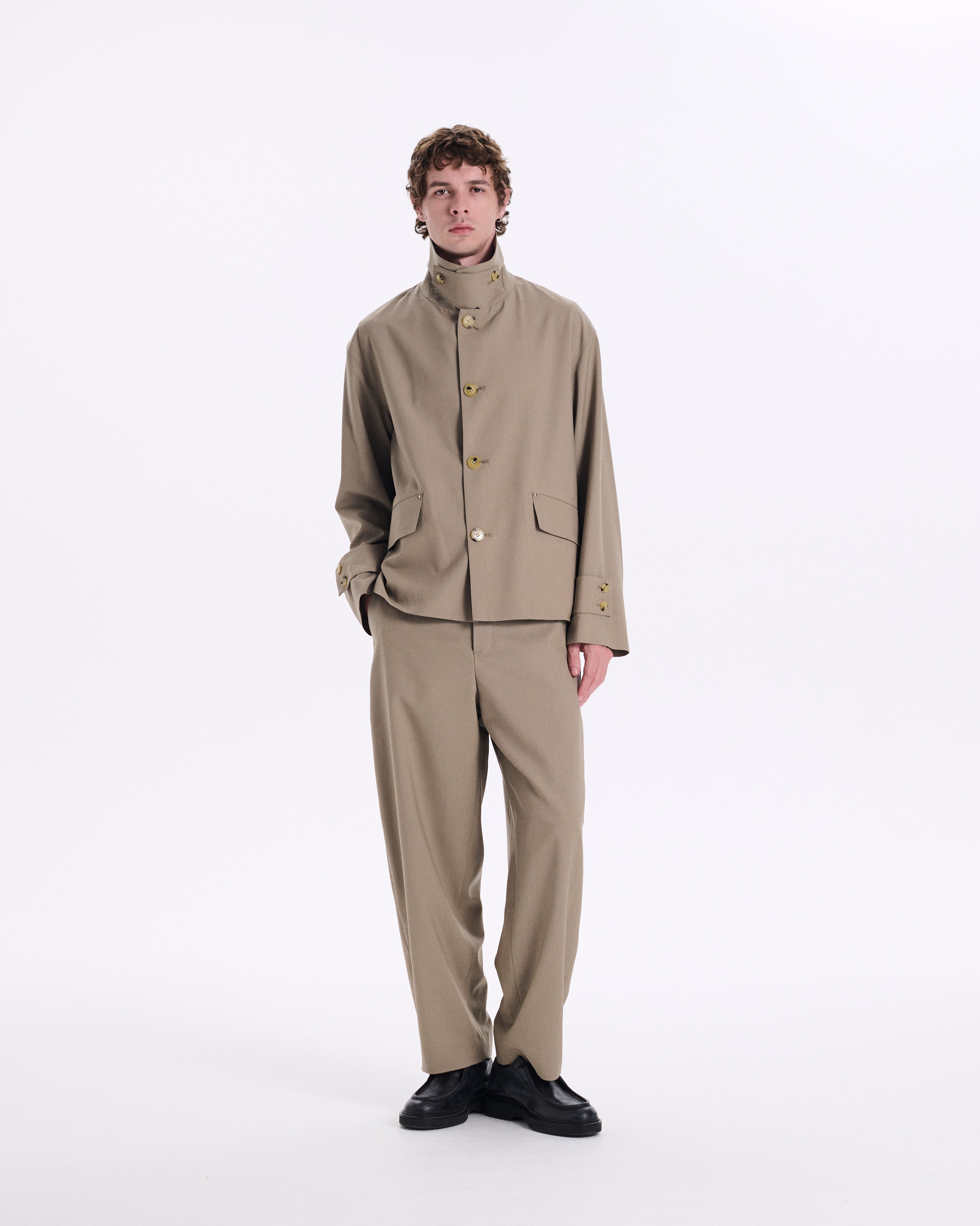 Humbie Slim Superfine Merino Wool Jacket