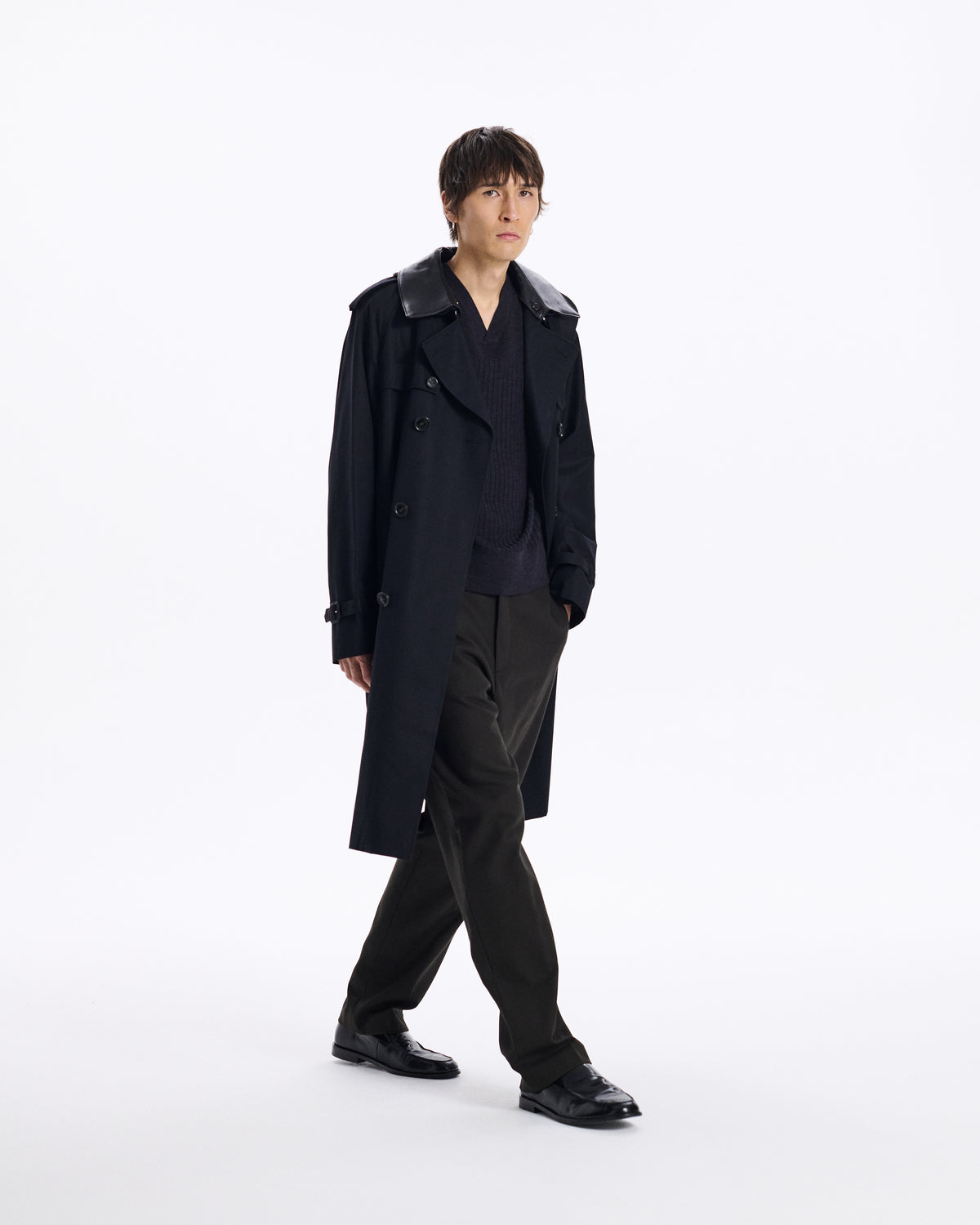Blanefield Gabardine Double Breasted Trench Coat