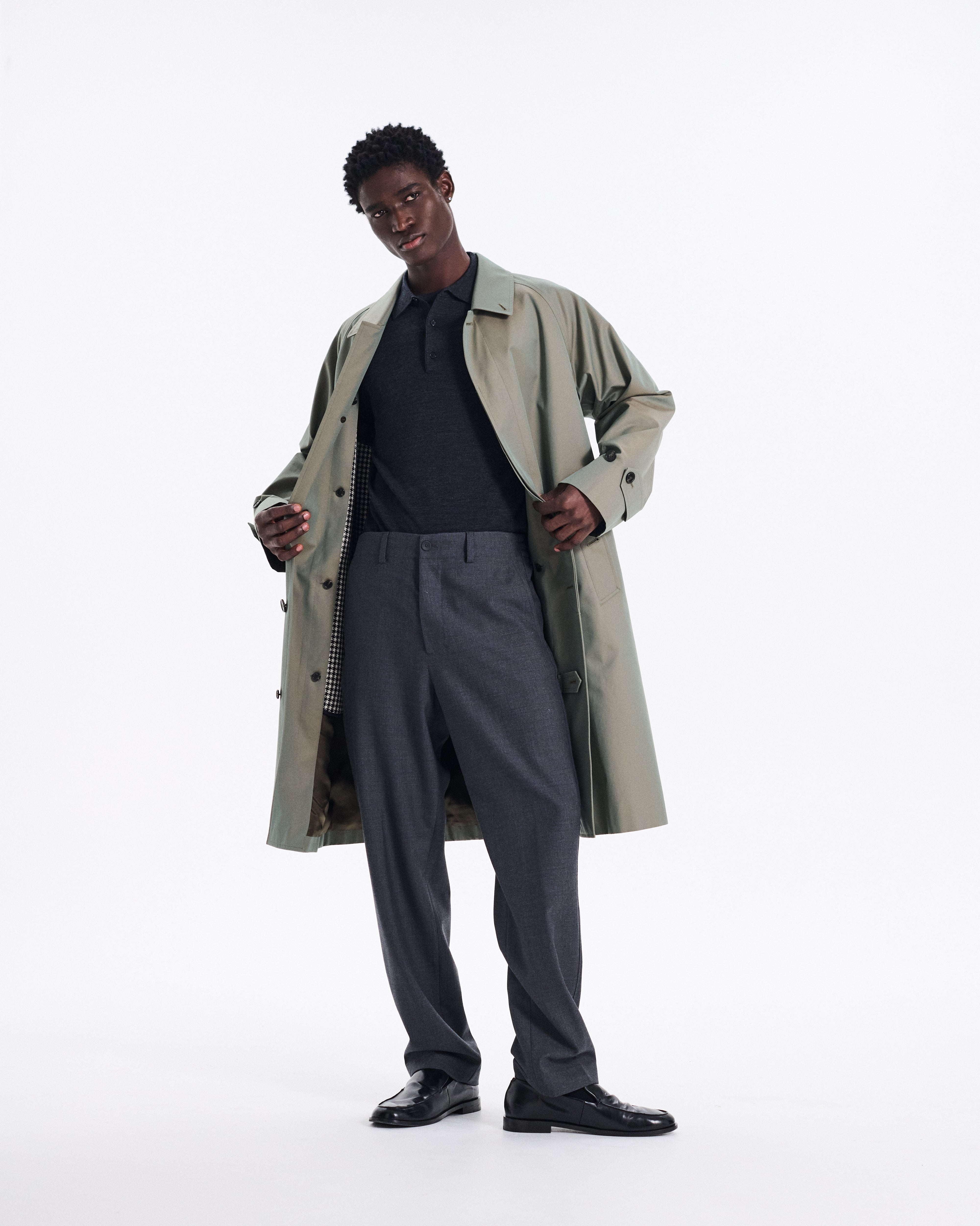 Balfield Gabardine Car Coat