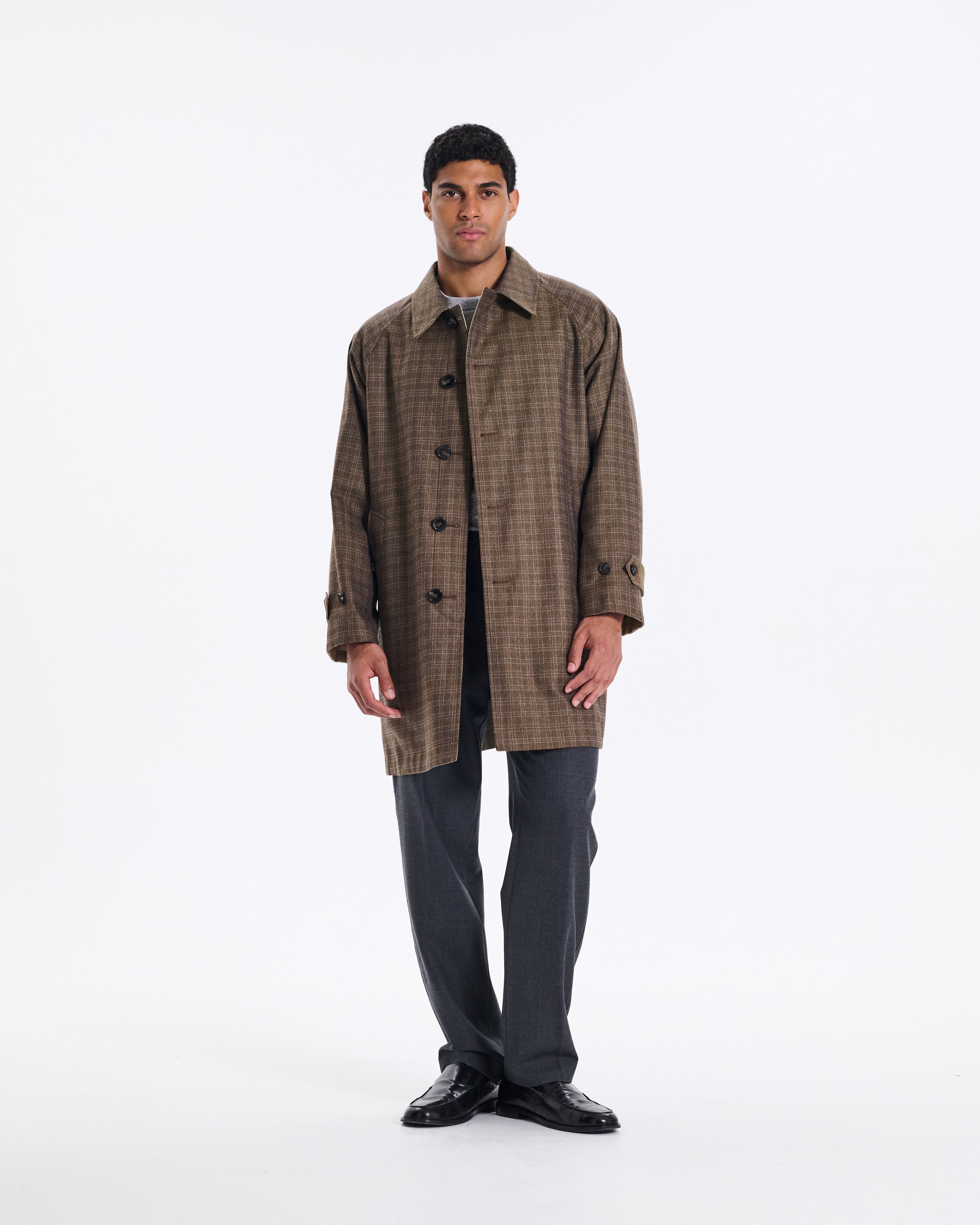 Durham Reversible Gabardine Coat