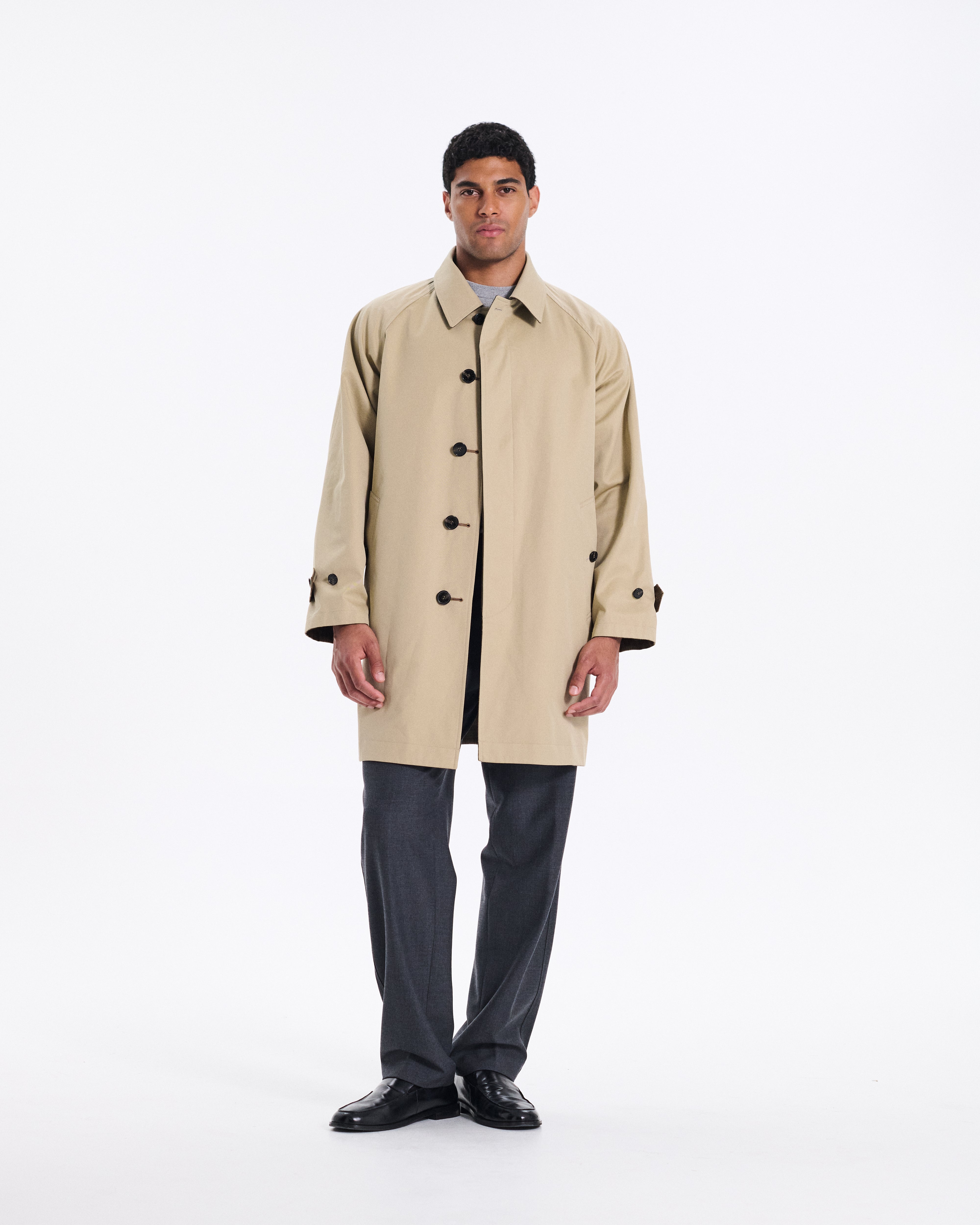 Durham Reversible Gabardine Coat