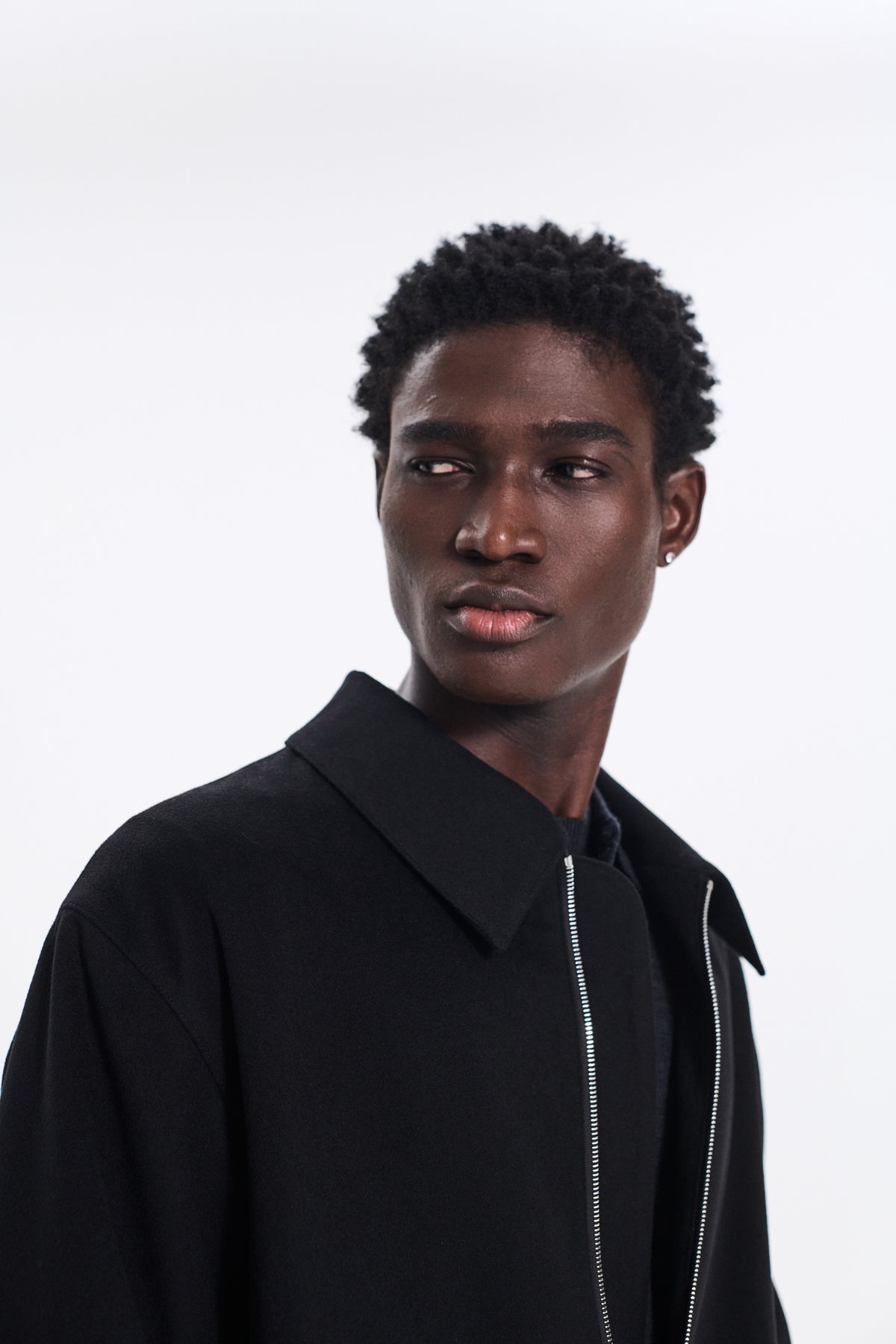Birgham Cashmere Zip-up Jacket