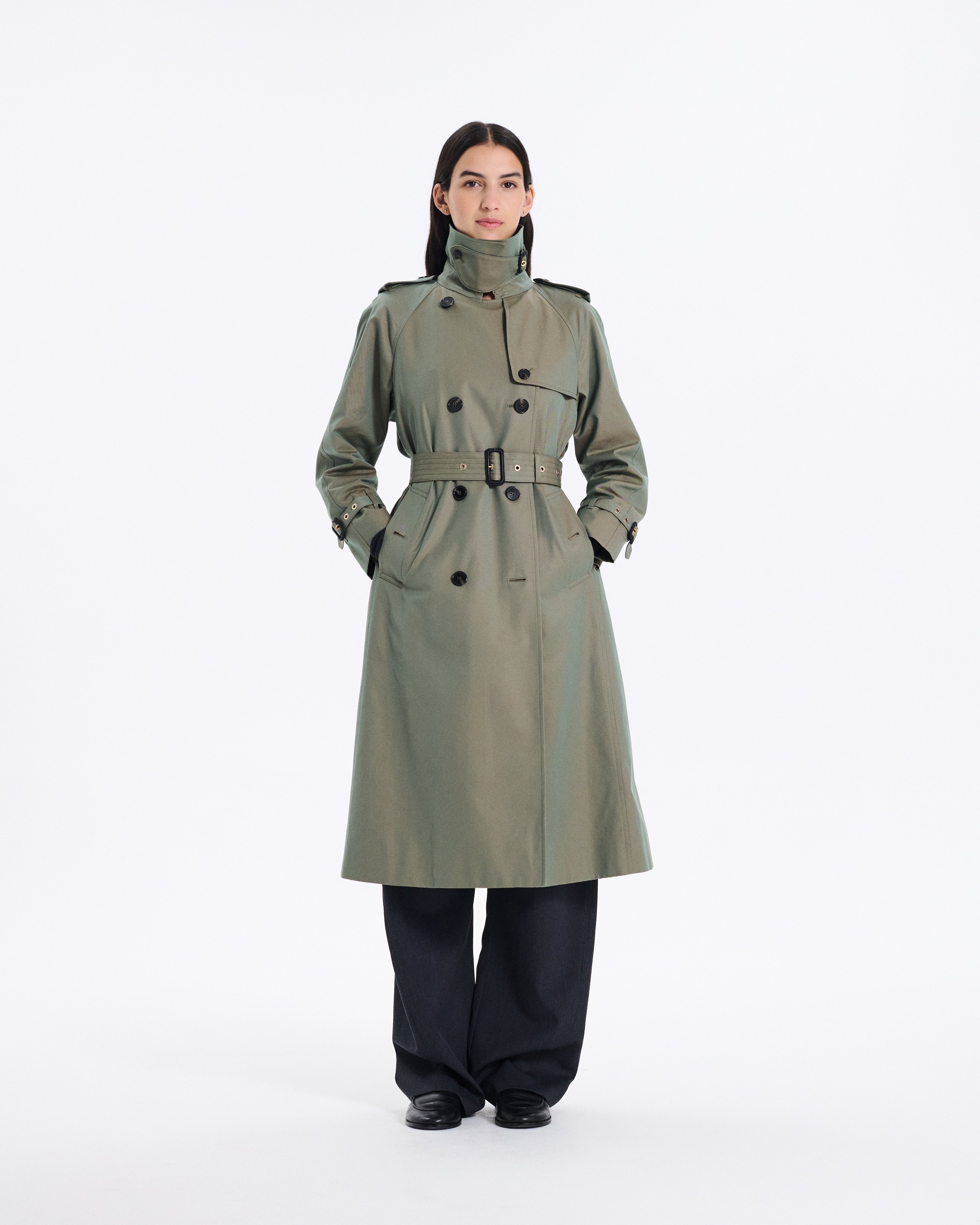 Forrest Gabardine Trench Coat