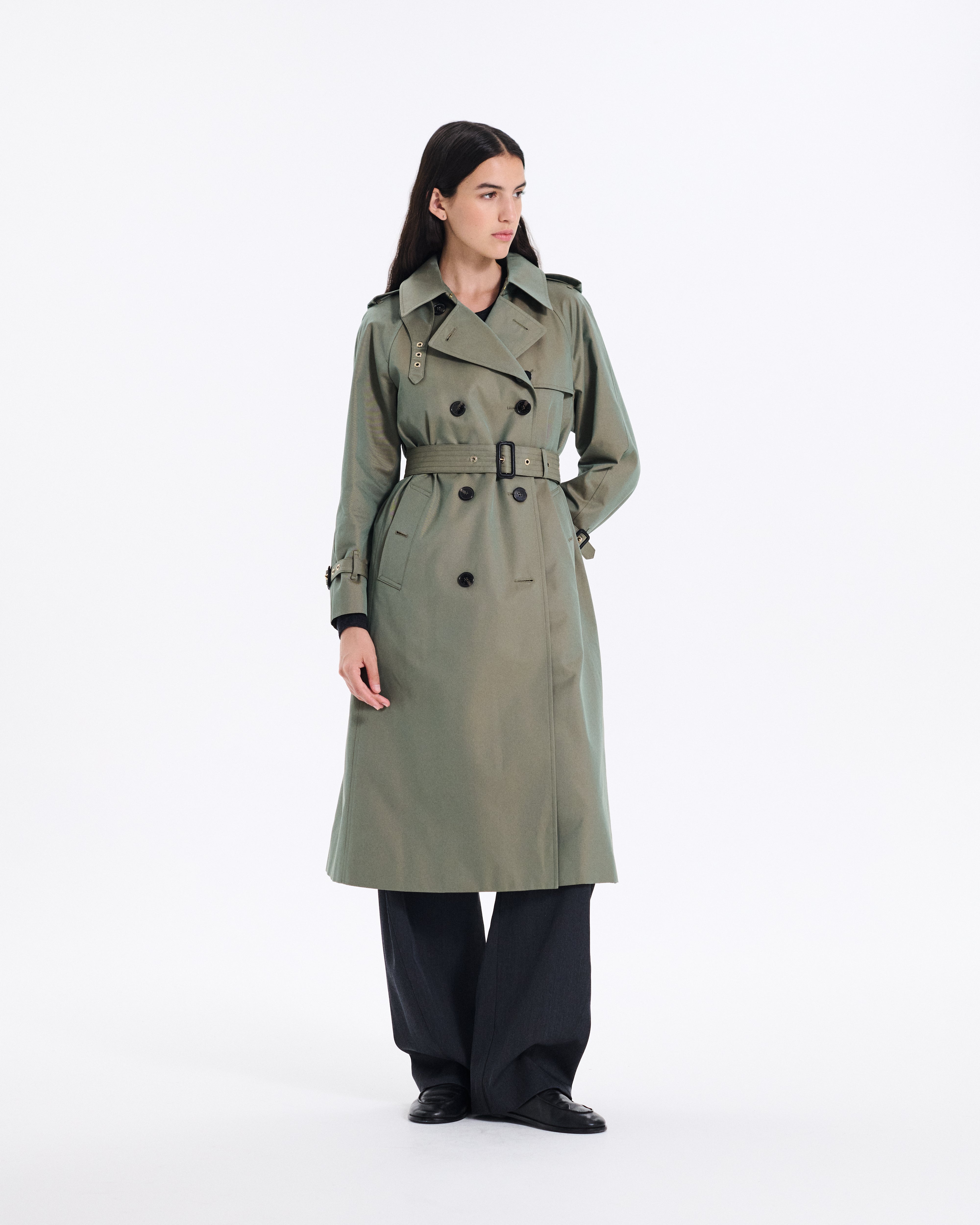 Forrest Gabardine Trench Coat