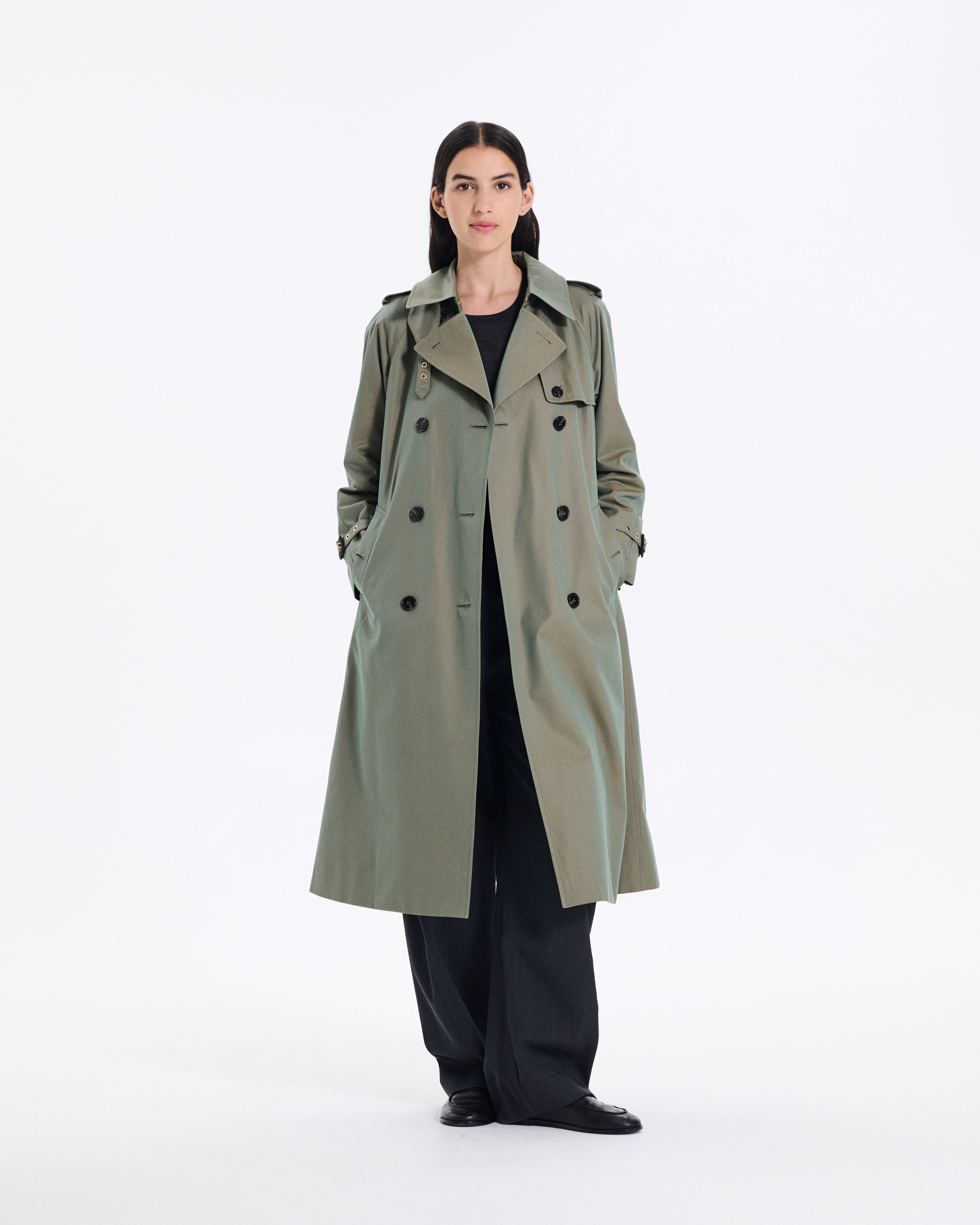 Forrest Gabardine Trench Coat