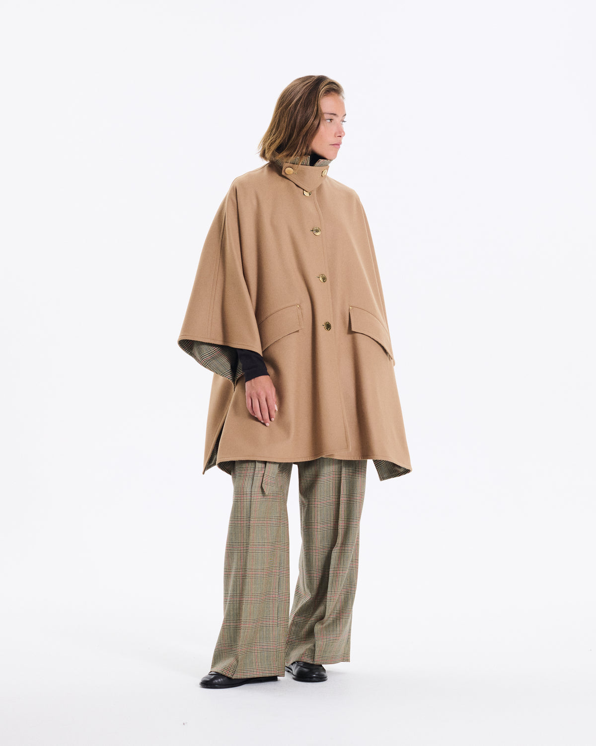 Humbie Wool Cape