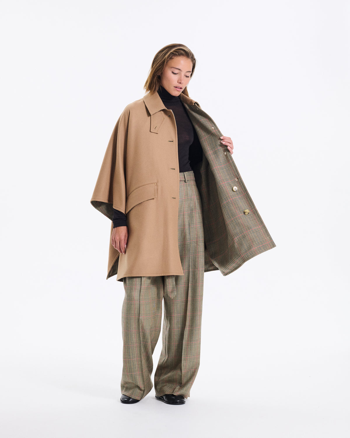 Humbie Wool Cape