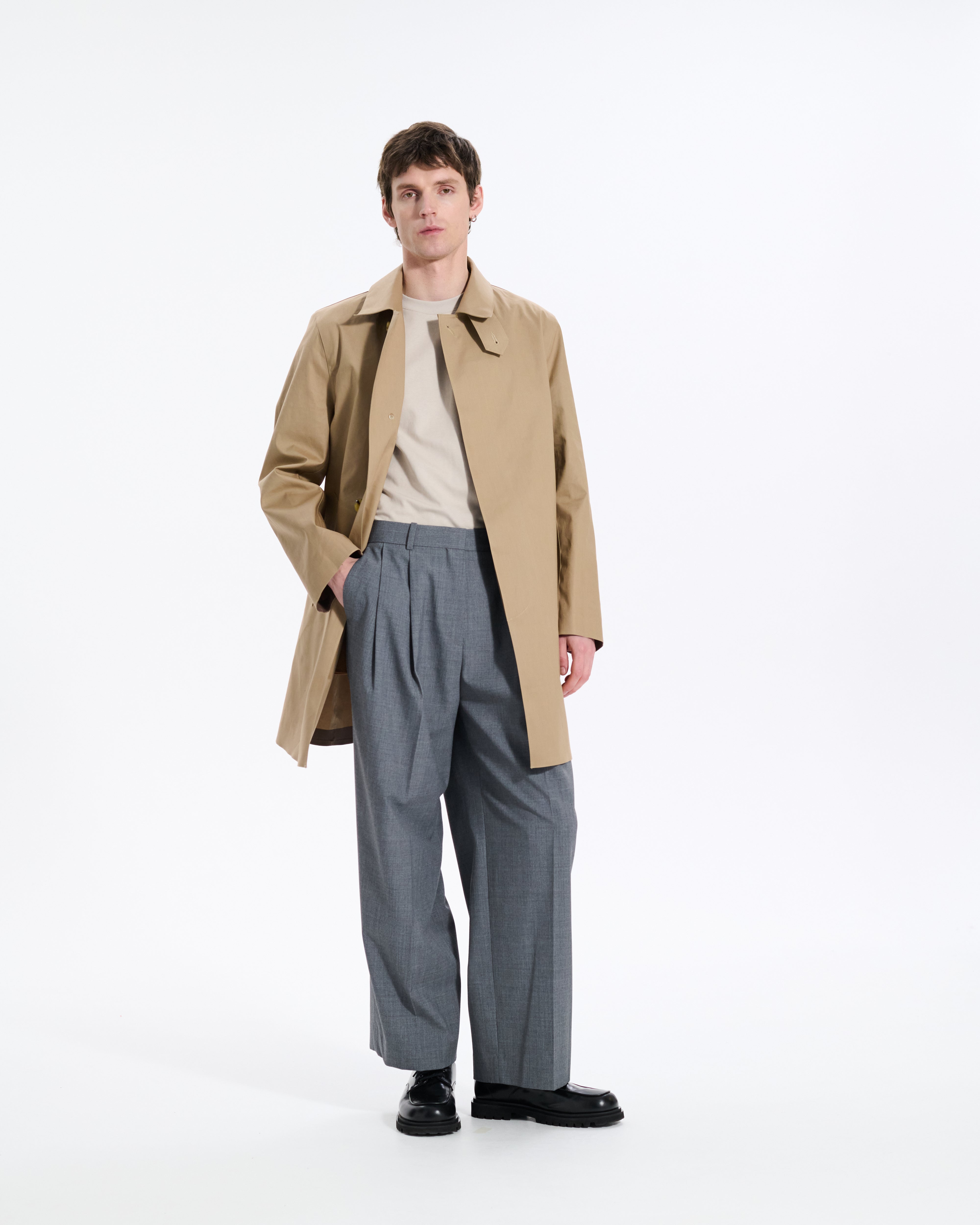 Dunoon Rubberised Mid Length Coat