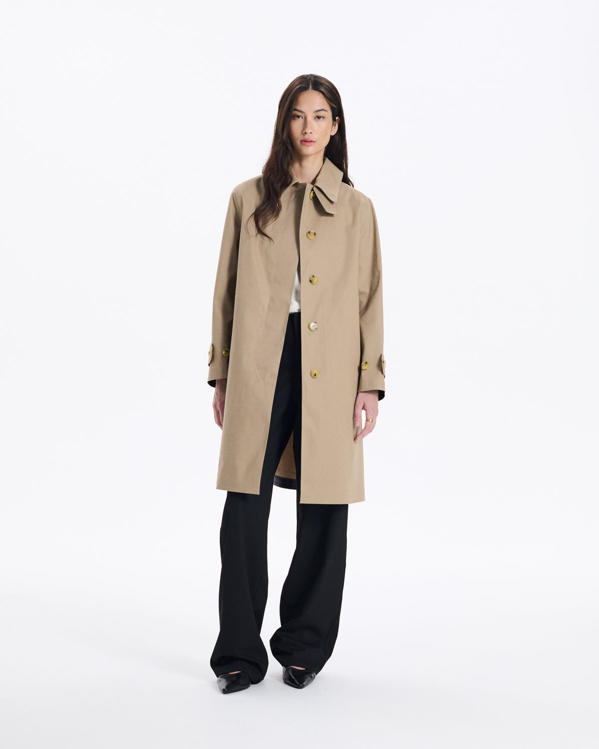 Banton Rubberised 3/4 Length Coat