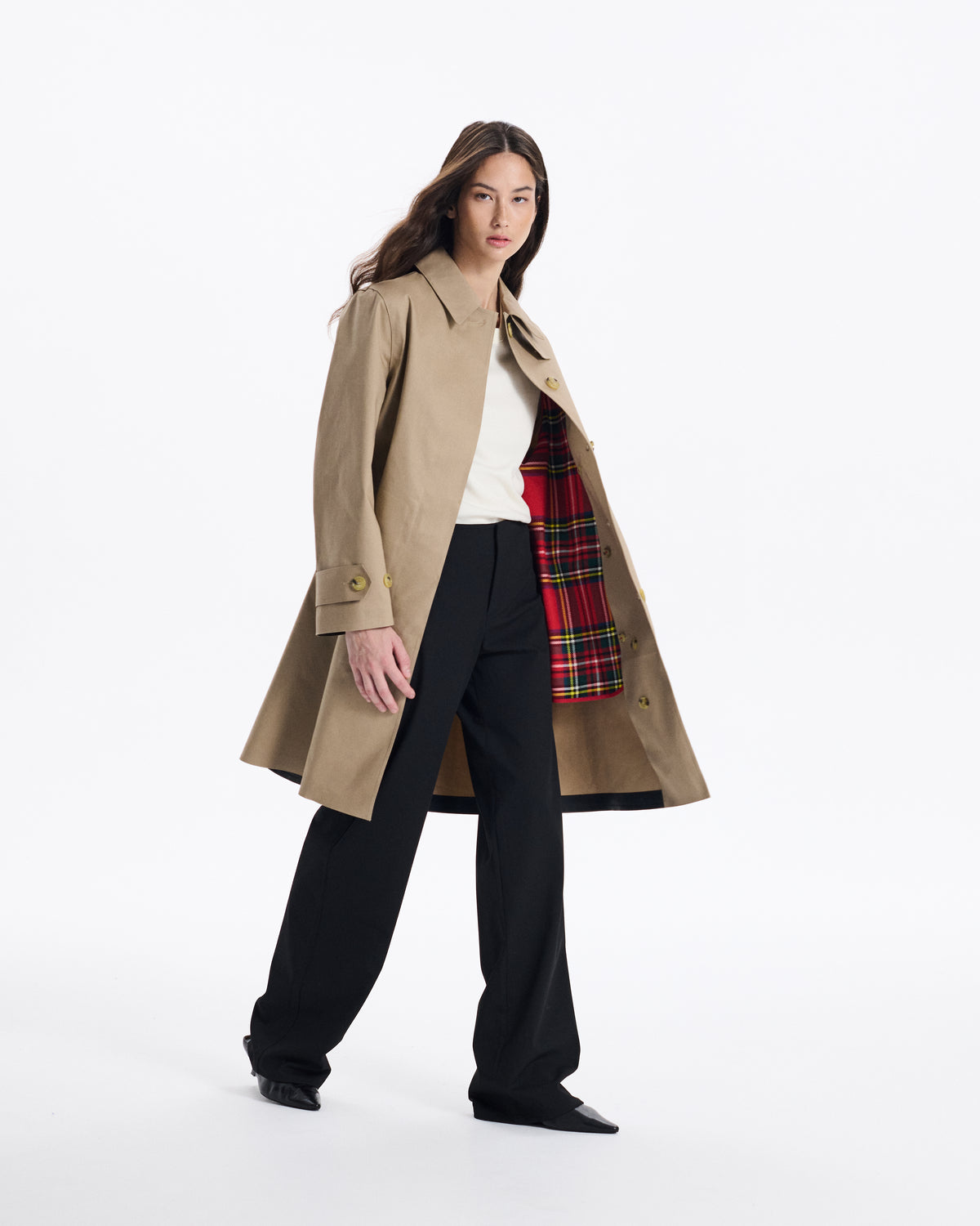 Banton Rubberised 3/4 Length Coat