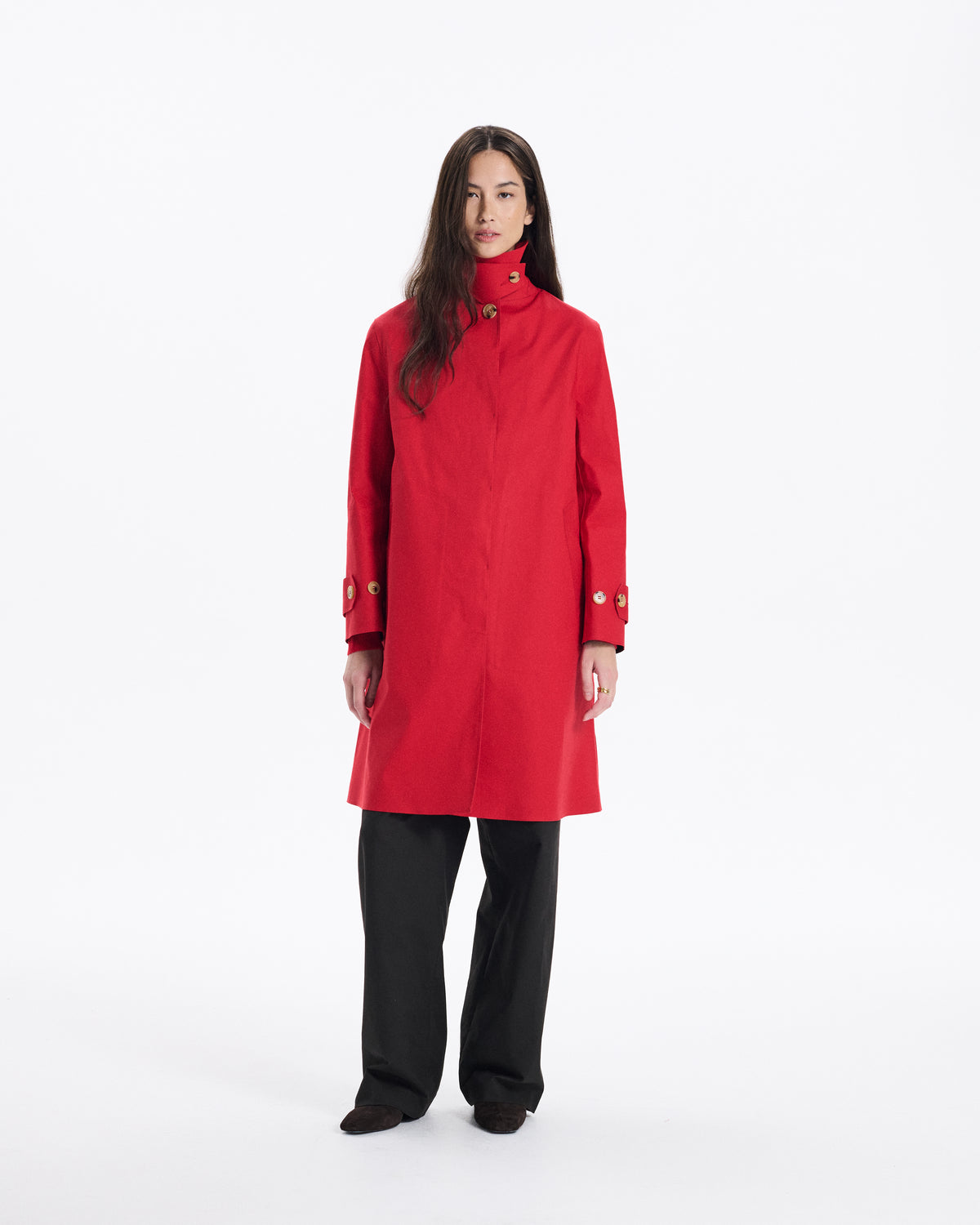 Banton Rubberised 3/4 Length Coat
