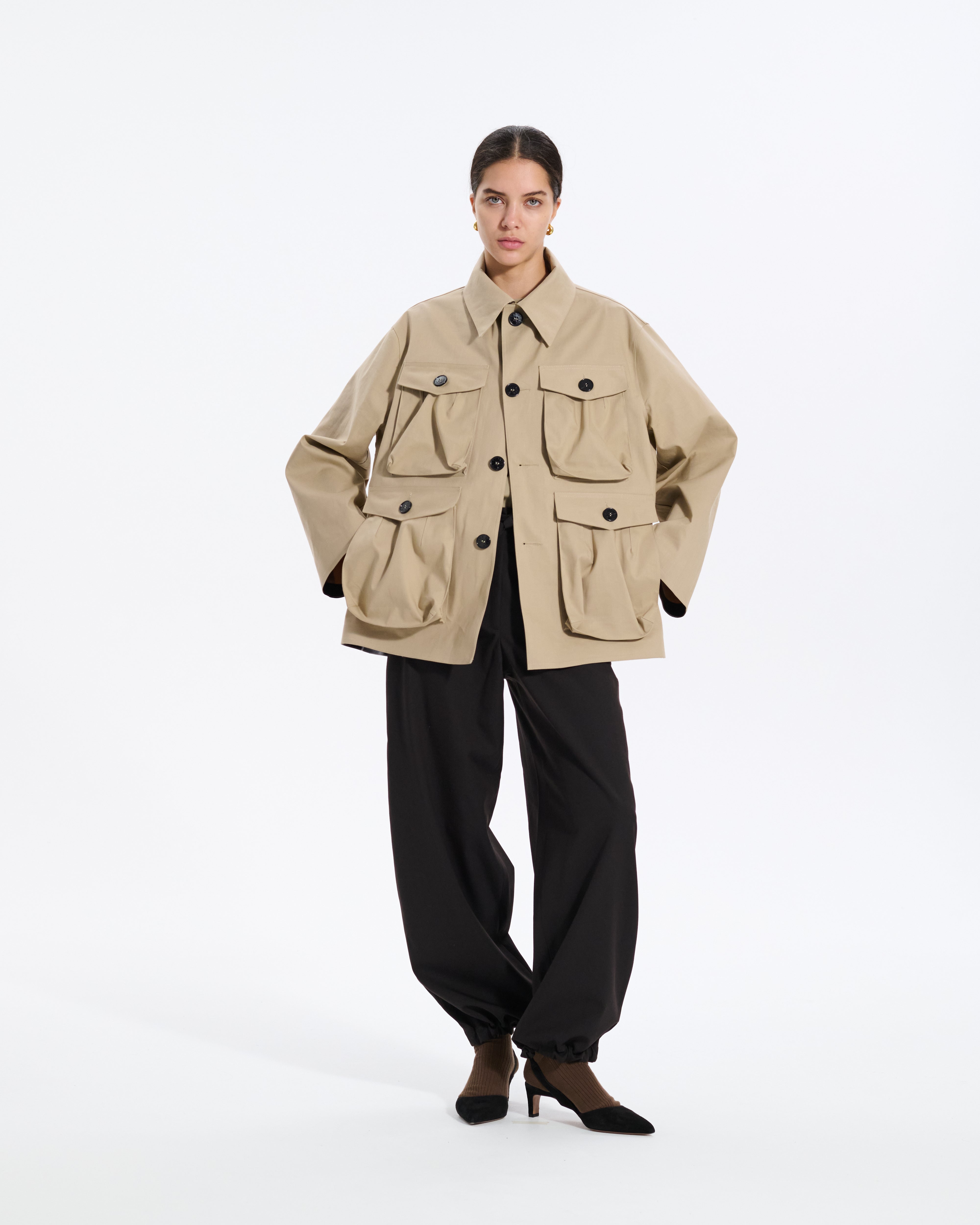 Frank Rubberised Utility Jacket