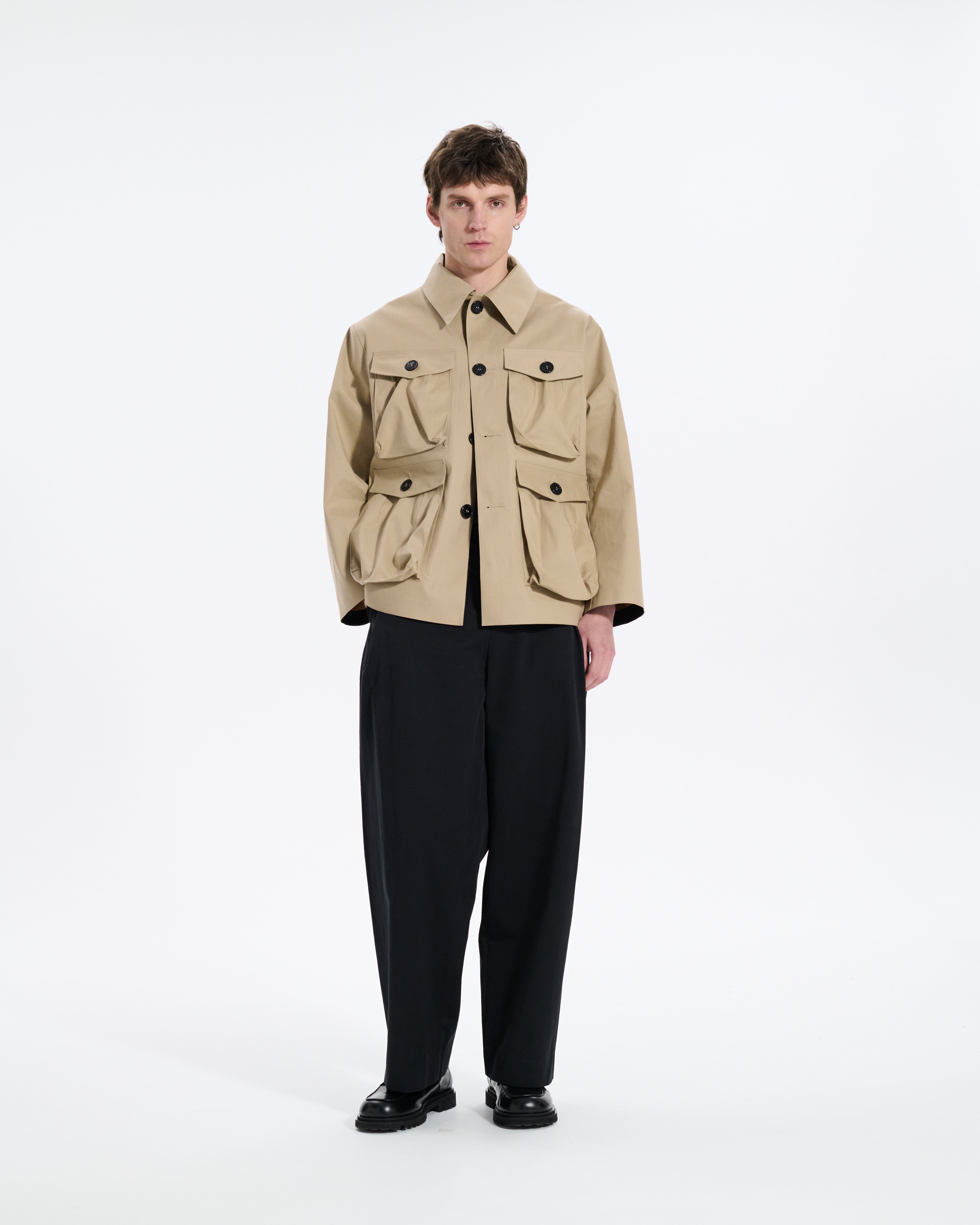 Frank Rubberised Utility Jacket