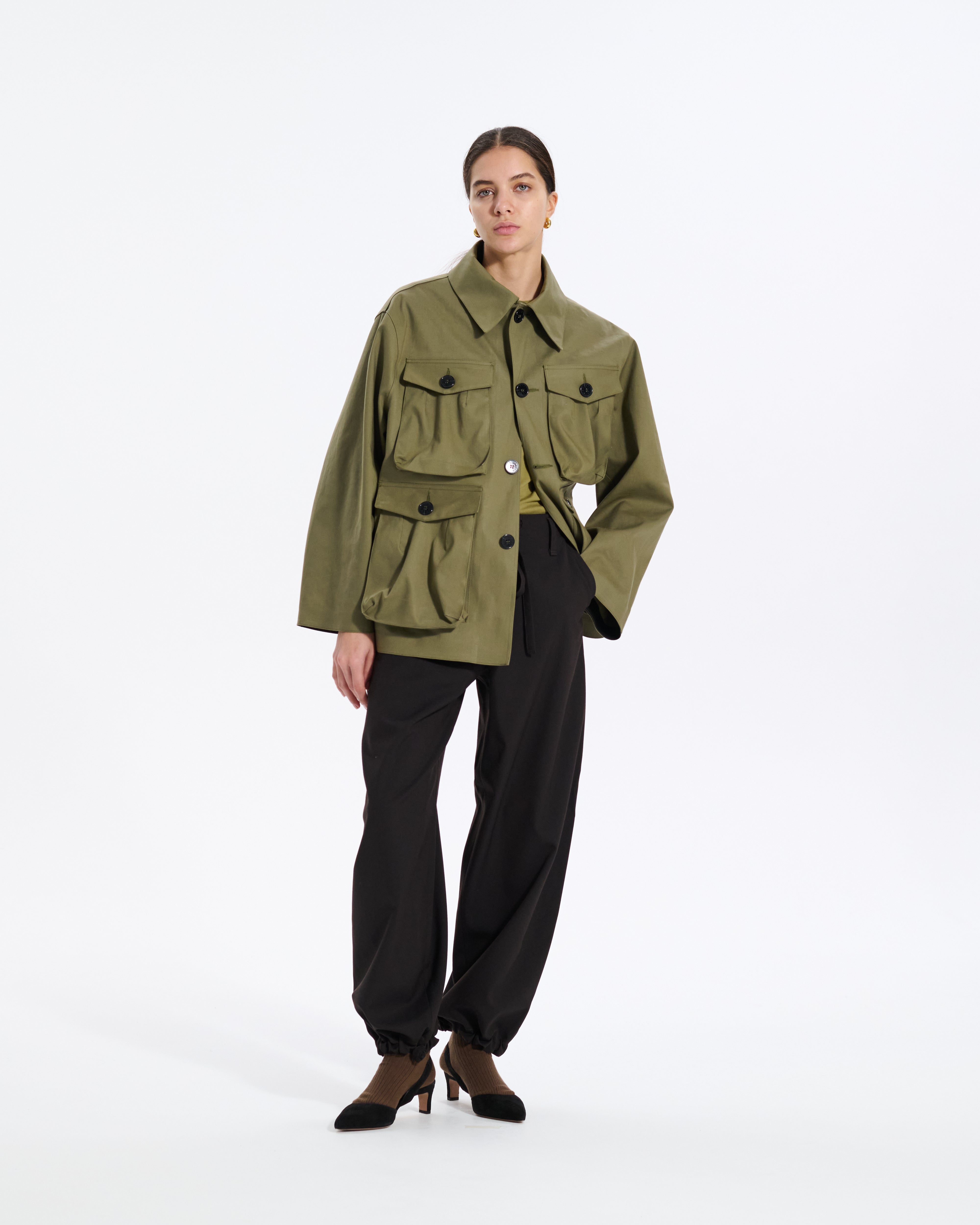 Frank Rubberised Utility Jacket
