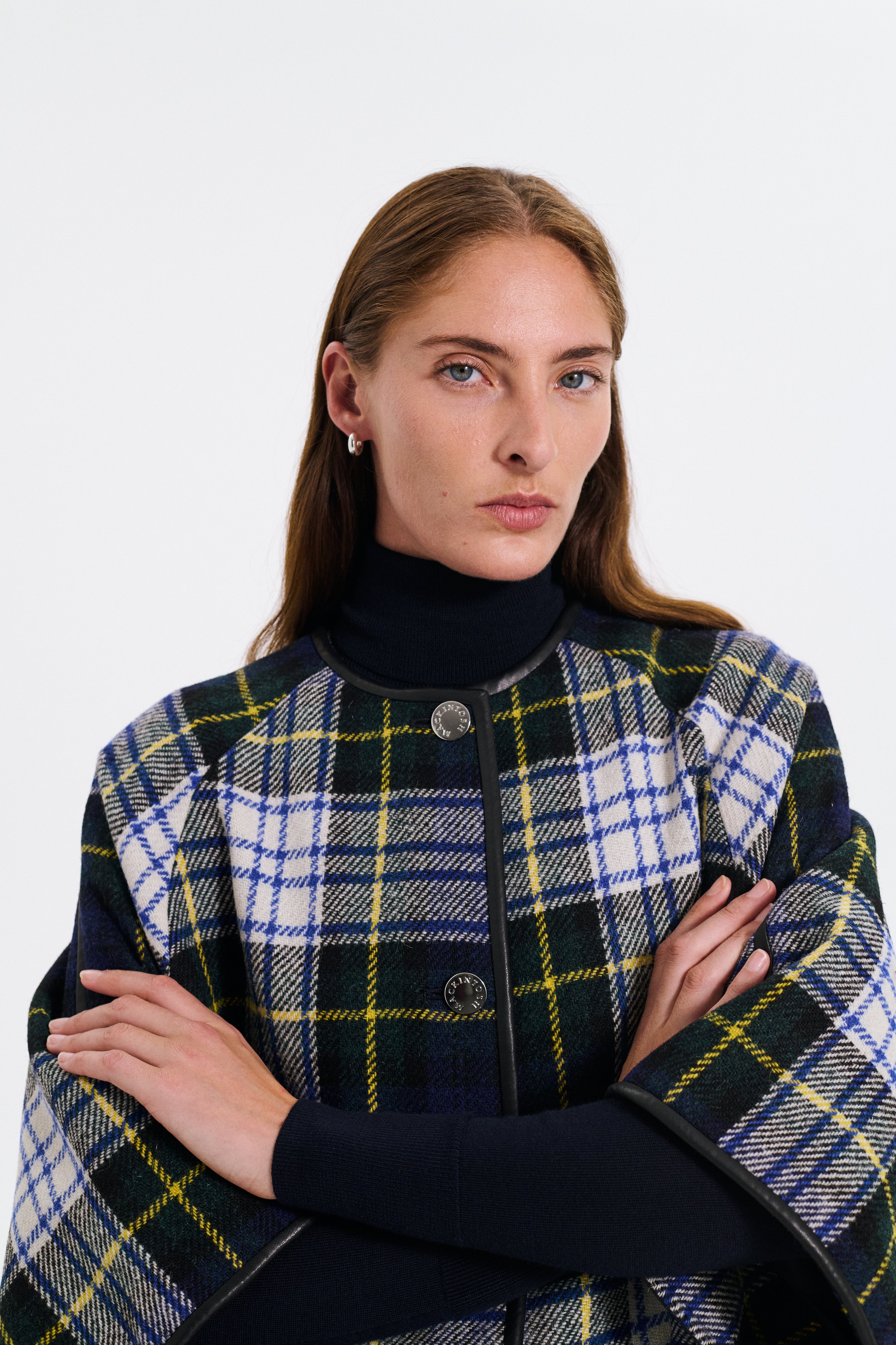 Sanquhar Harris Tweed Cape