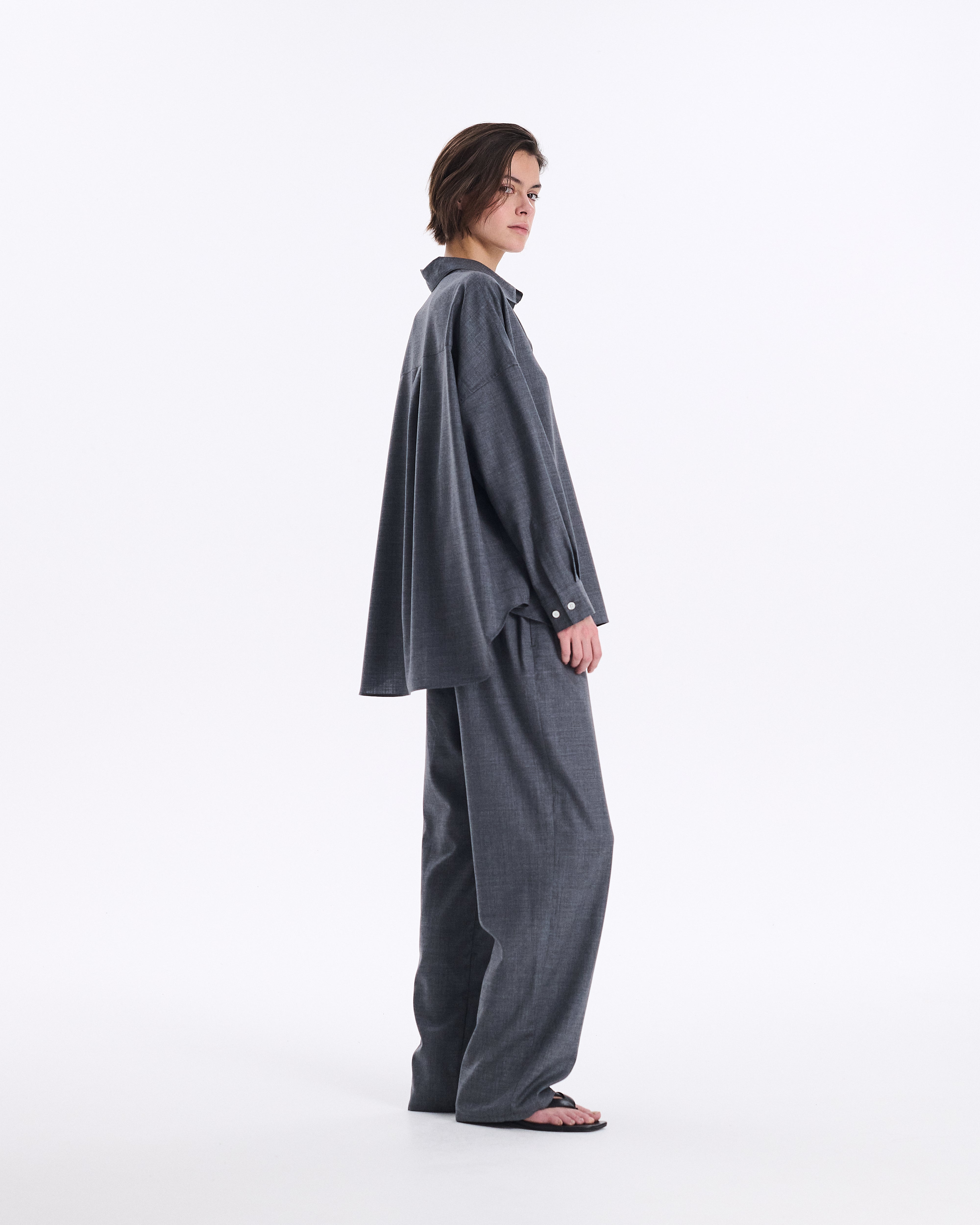 Whitehills Superfine 140 Wool Shirt