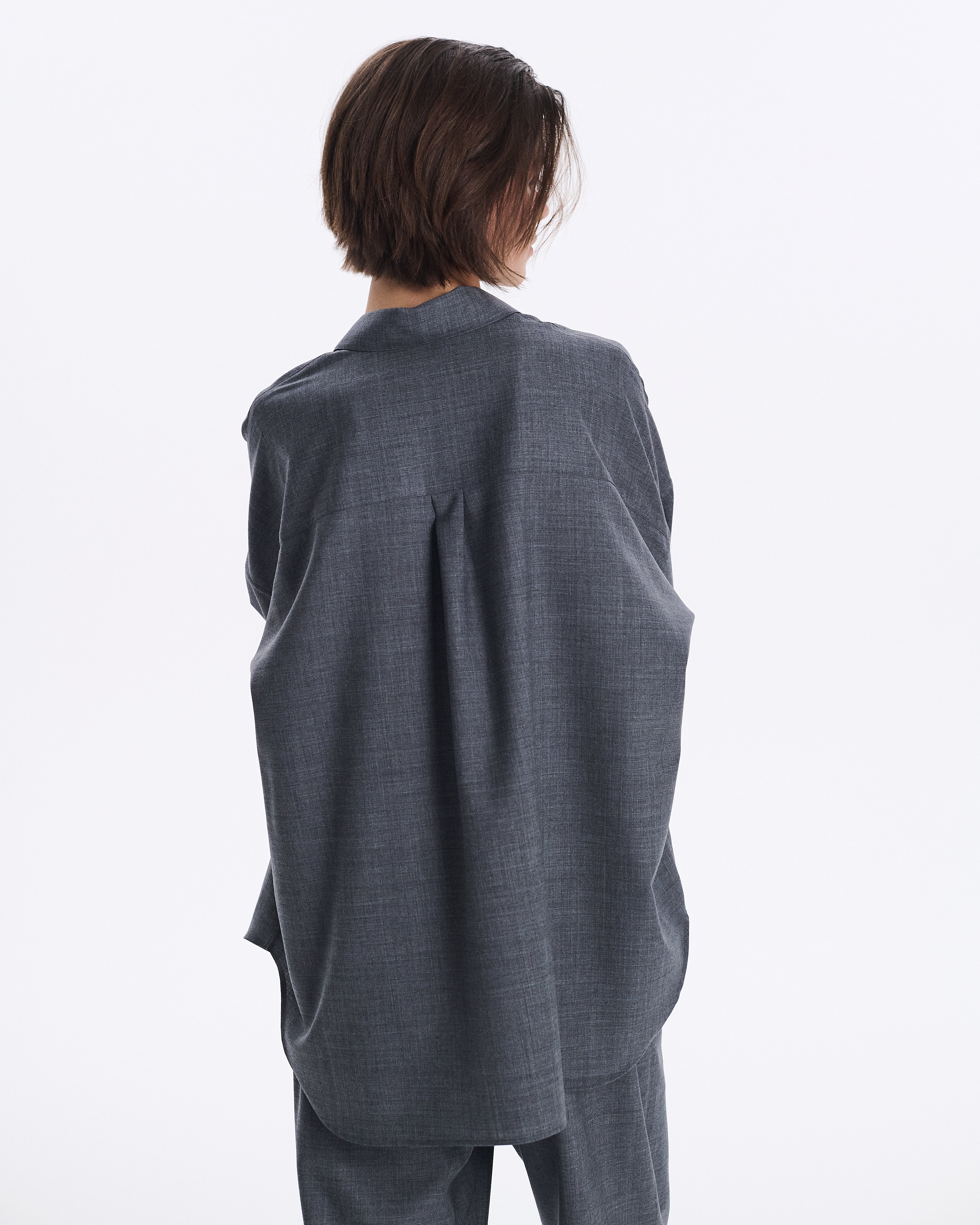 Whitehills Superfine 140 Wool Shirt