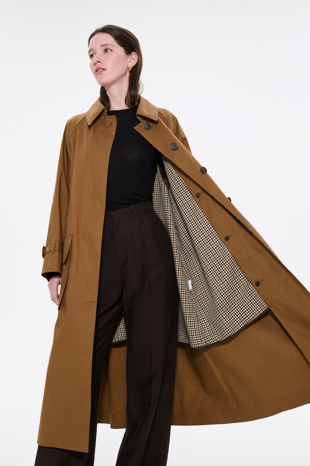 Kelvin Raintec Single Breasted Trench Coat