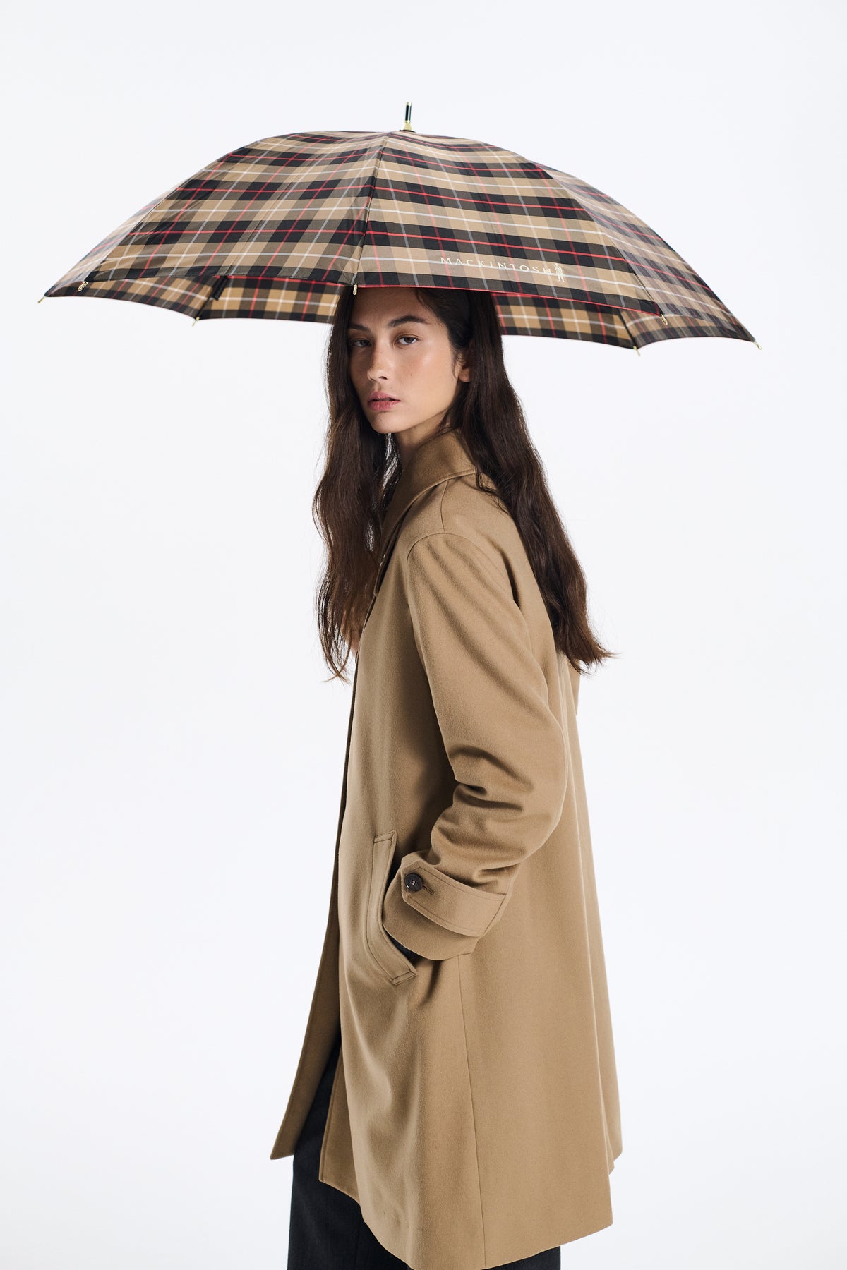 Heriot Whangee Handle Stick Umbrella