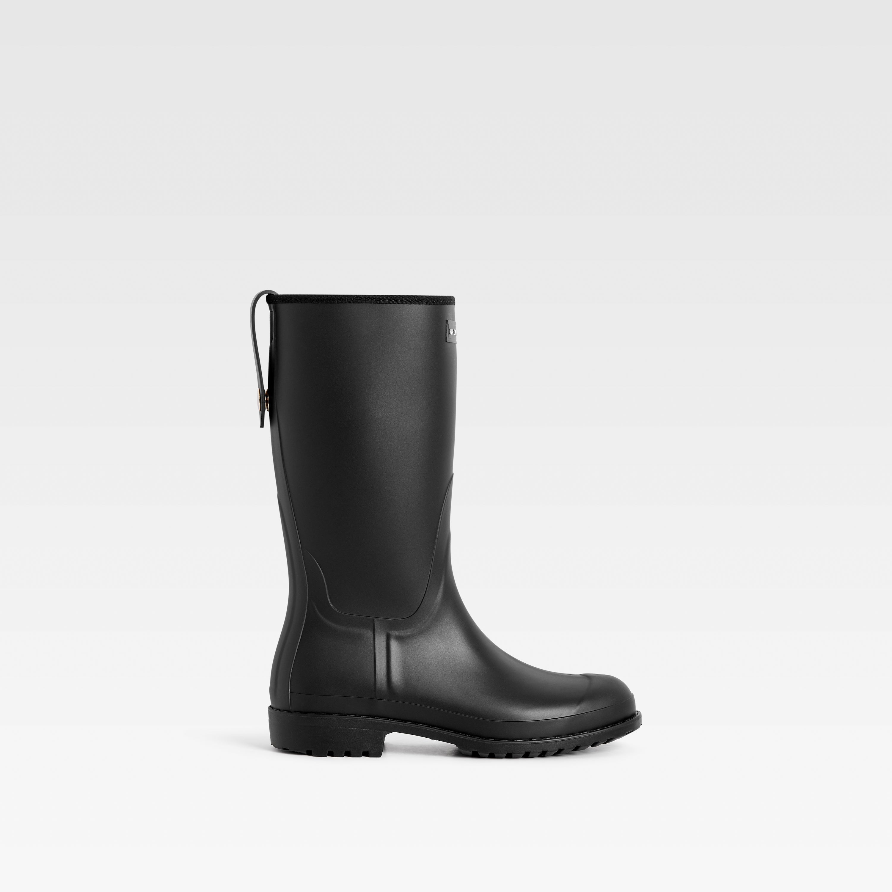 Abington Short Wellington Boots Black