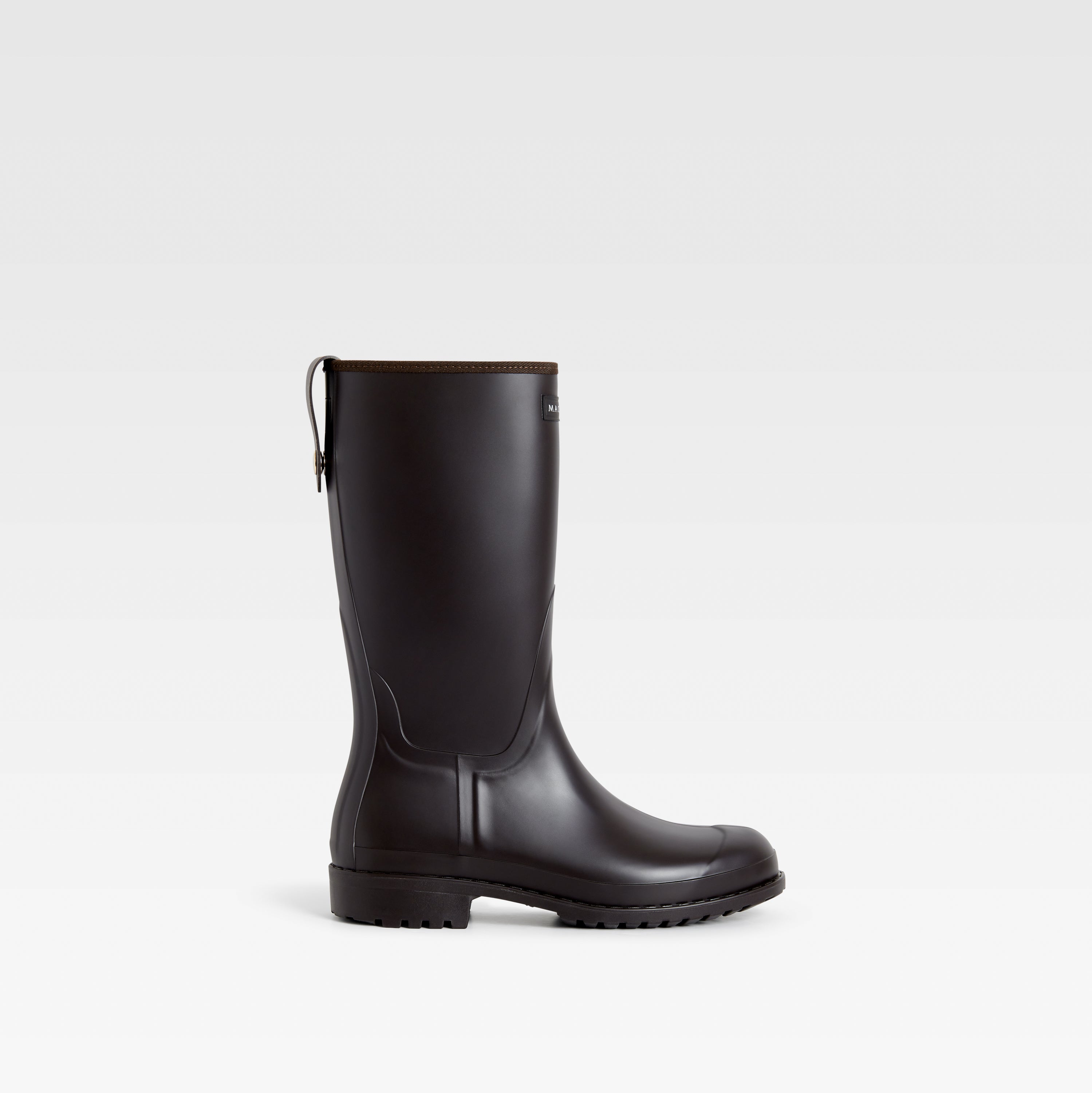 Abington Short Wellington Boots Brown