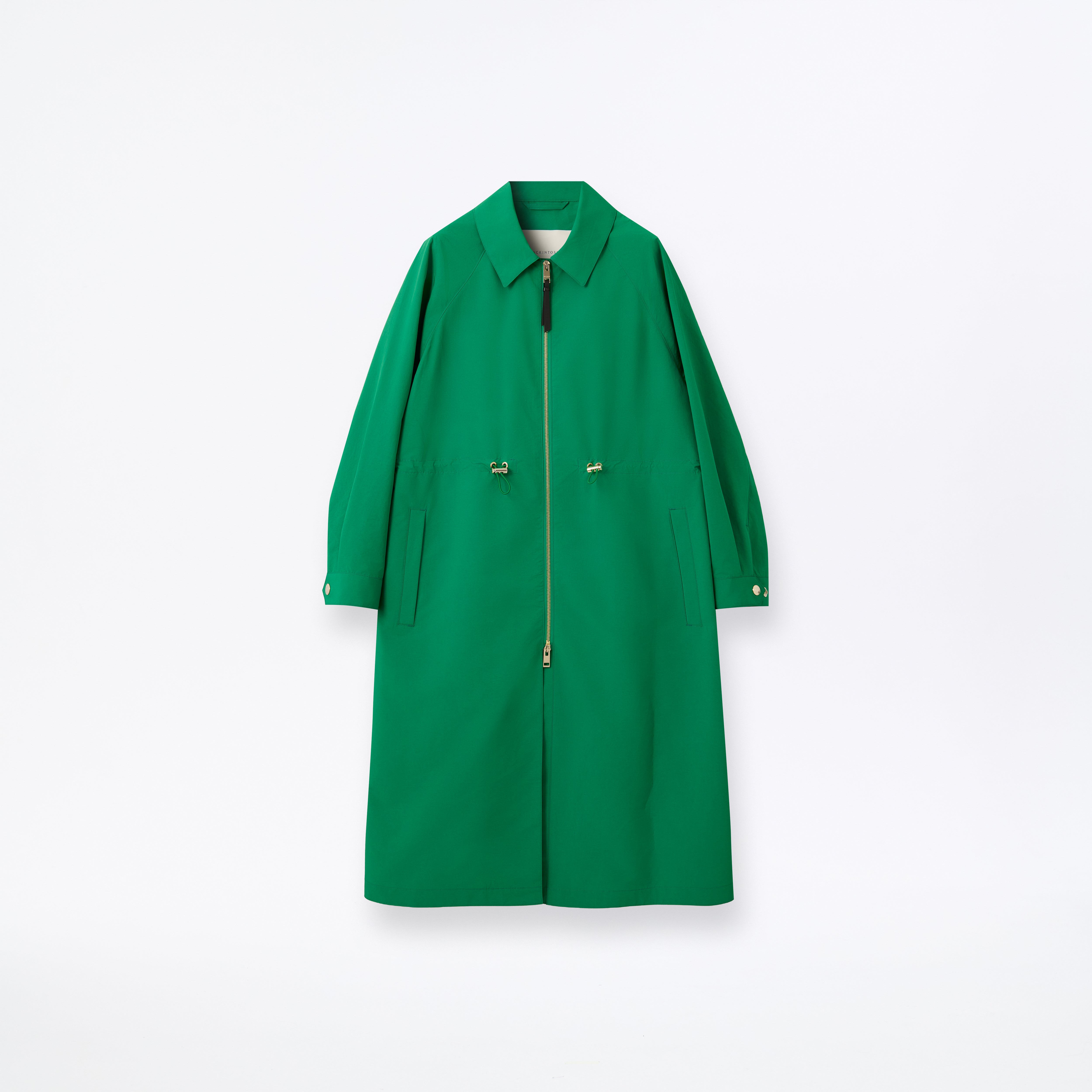美品✨　マリテフランソワジルボー　変形デザインロングコート　青緑　M ナイロン AYTON - ロングコート – Mackintosh